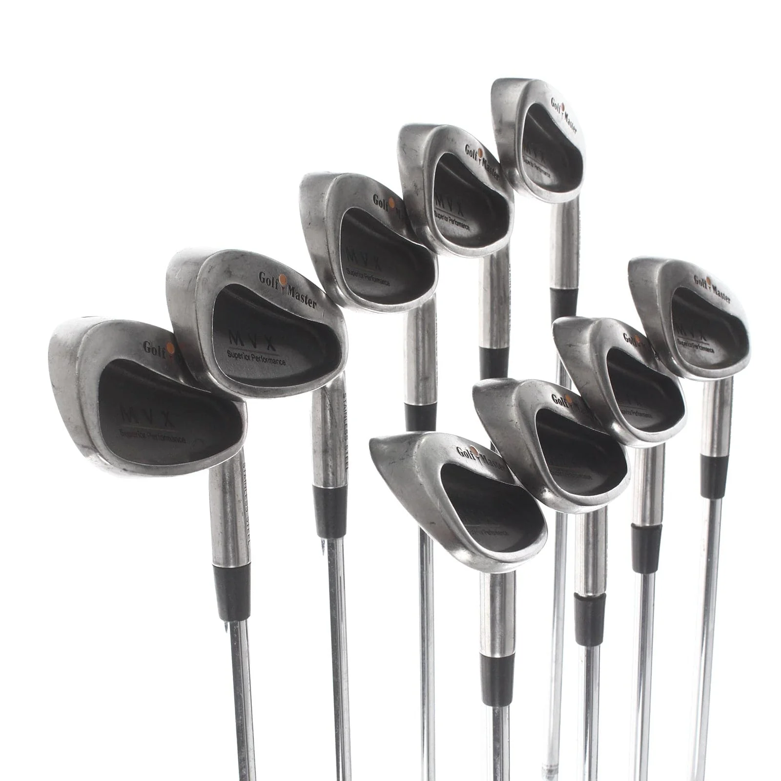 Golf Master MVX Steel Mens Right Hand Irons 3-SW Regular - True Temper - Image 2