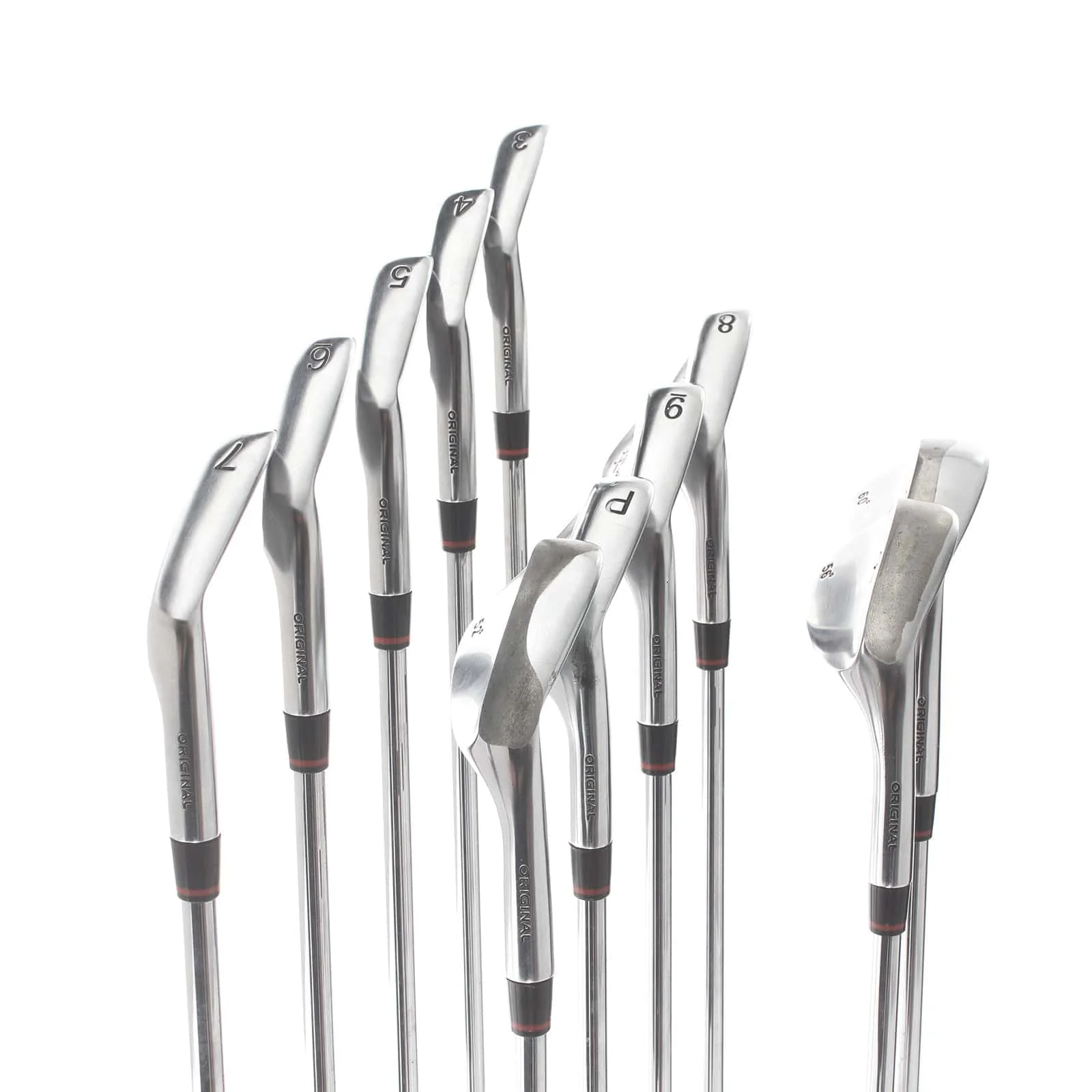Hakusa Steel Mens Right Hand Irons 3-GW+SW+LW Extra Stiff - Rifle 6.5 - Image 3