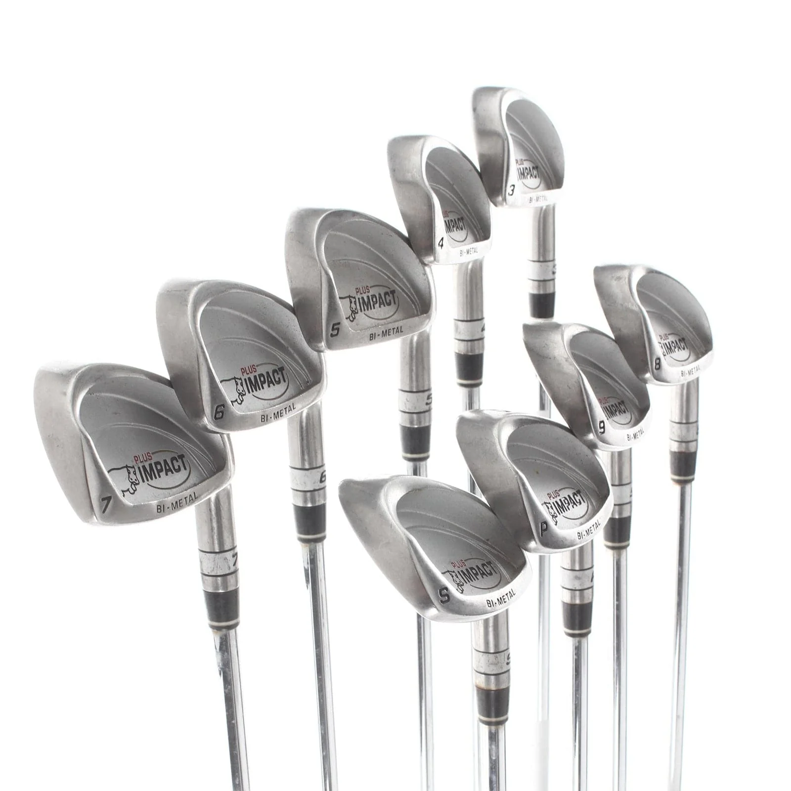 Hippo Plus Impact Steel Mens Right Hand Irons 3-SW Regular - Hippo - Image 2