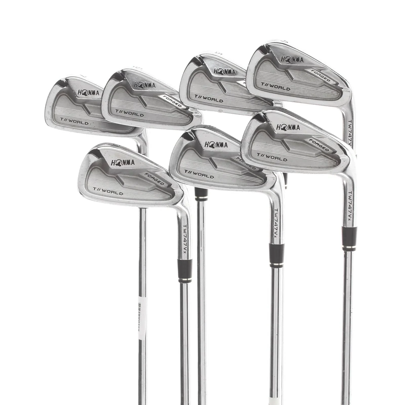 Honma TW747 VX Steel Mens Right Hand Irons 4-10 Stiff - KBS Tour 120