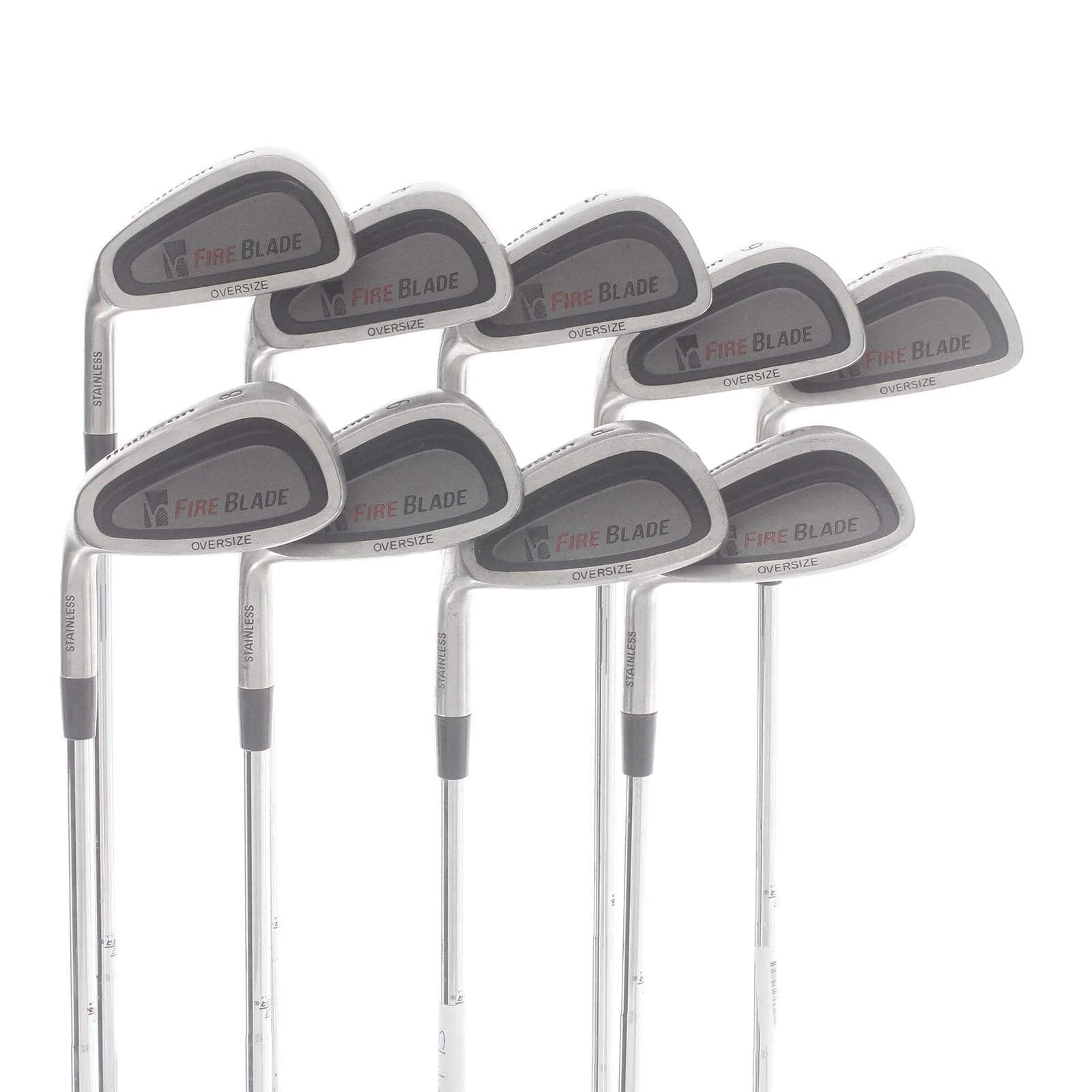 Howson Fire Blade Steel Mens Left Hand Irons 3-SW Regular - Howson