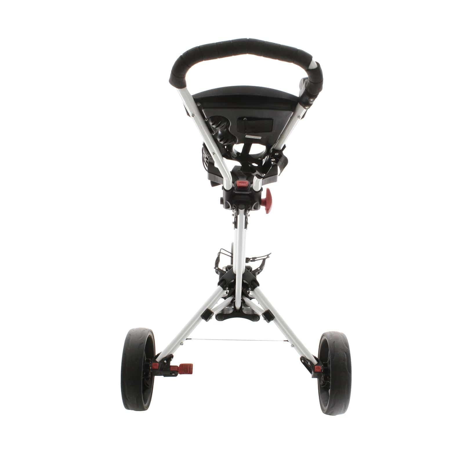 iCart Uno 3-Wheel Push/Pull Trolley - Black/White - Image 4