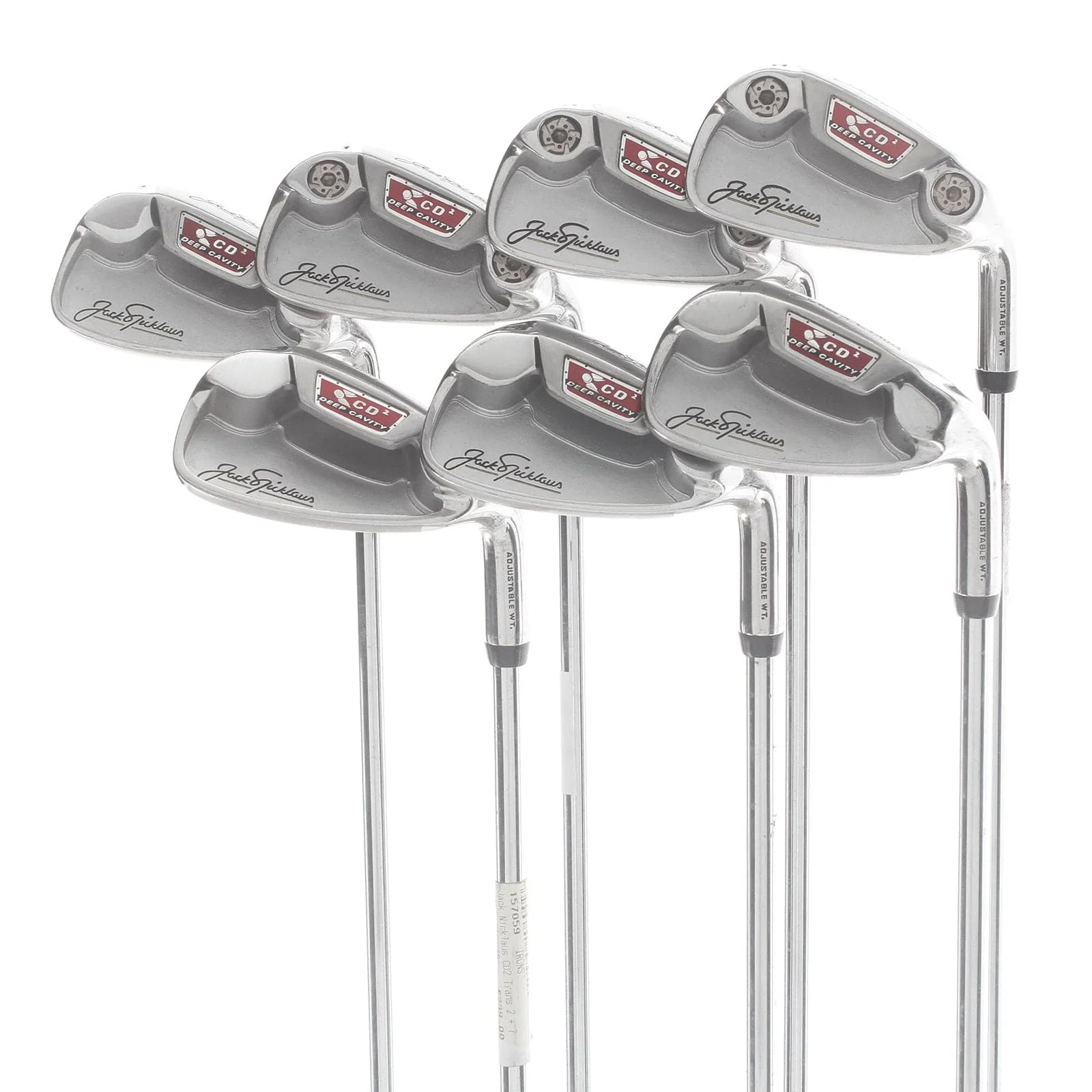 Jack Nicklaus CD2 Steel Mens Right Hand Irons 5-SW Uniflex - Jack Nicklaus PKP