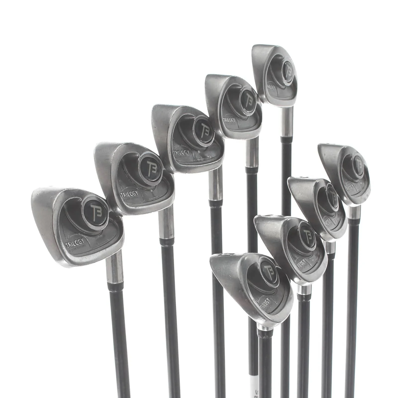 John Letters T3 Graphite Mens Right Hand Irons 3-SW Regular - John Letters Trilogy - Image 2