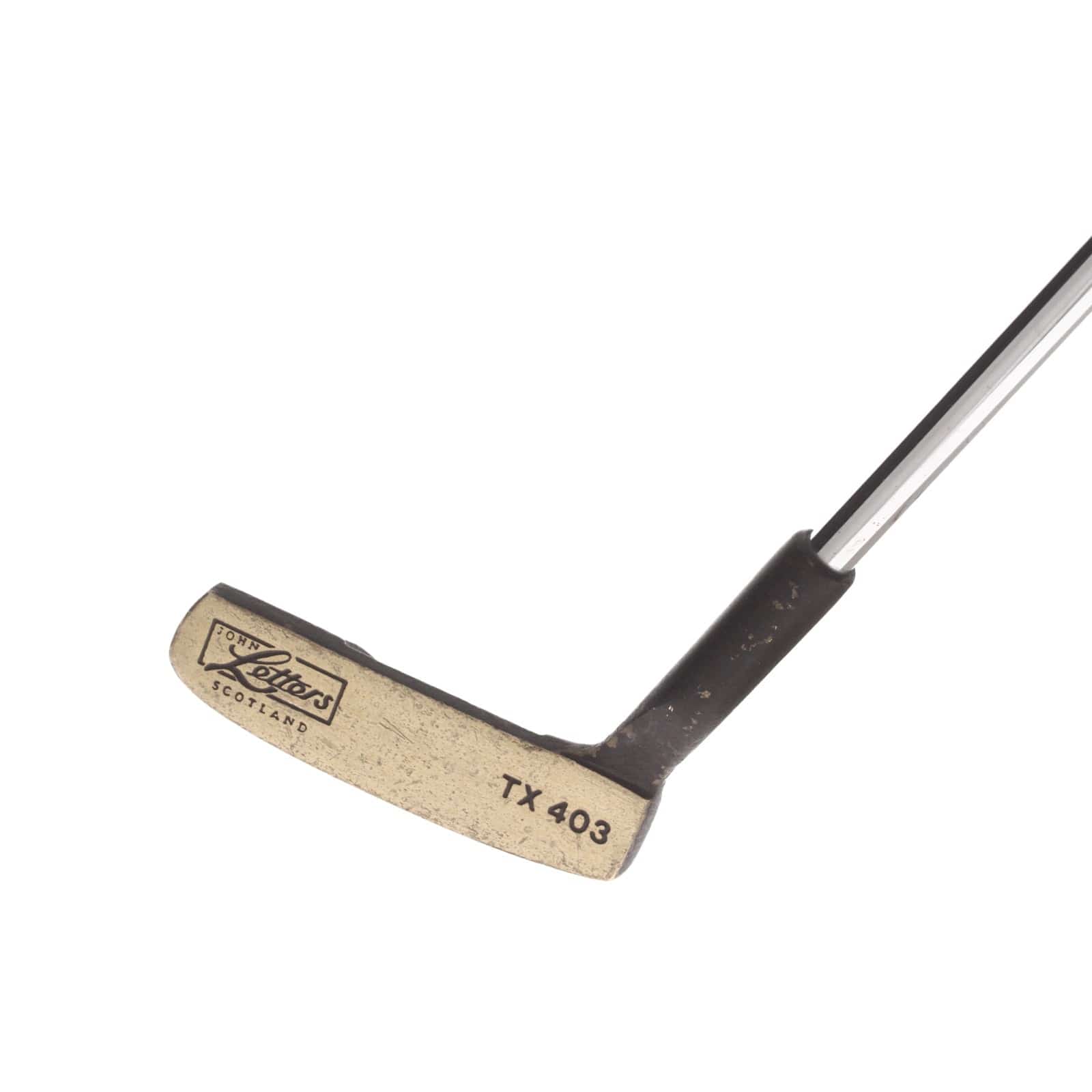 John Letters TX 403 Mens Right Hand Putter 35.5" Mallet - Golf Pride Grip Rite II - Image 3