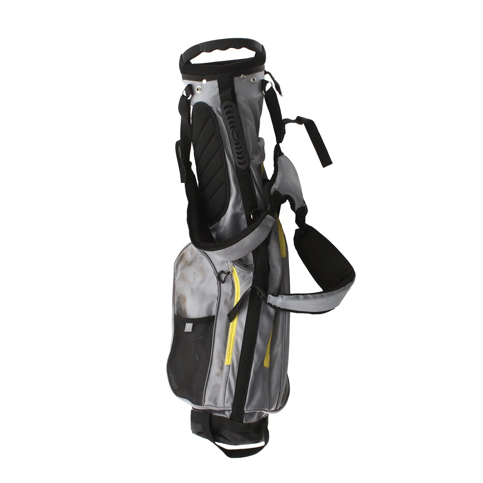 KVV Sunday Carry Bag Stand Bag - Grey/Yellow - Image 5