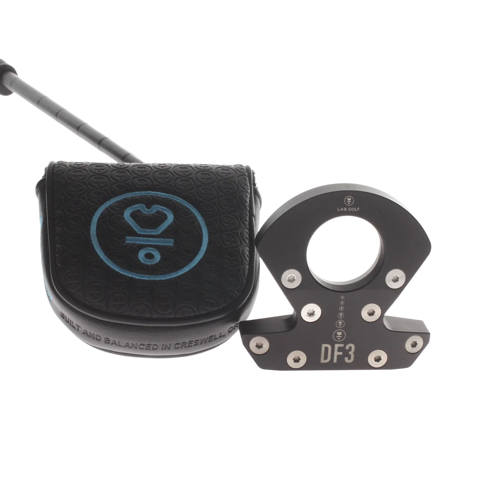 L.A.B. DF3 Mens Right Hand Putter 34" Mallet - L.A.B. Press Pistol 2*