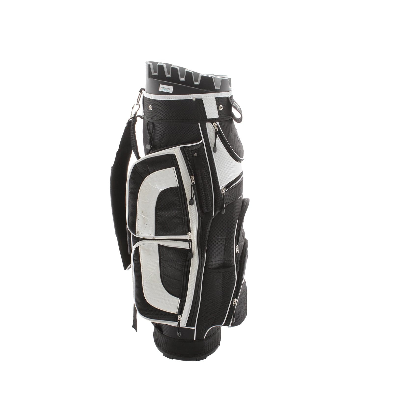 Longridge Cart Bag - Black/White - Image 3