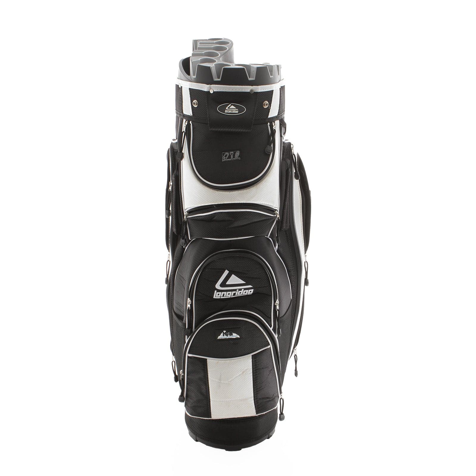 Longridge Cart Bag - Black/White - Image 4