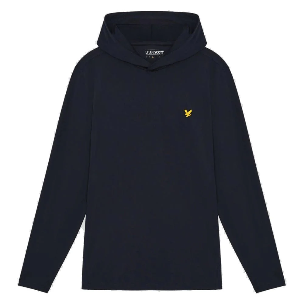 Lyle & Scott Golf Core Midlayer Hoodie - Dark Navy