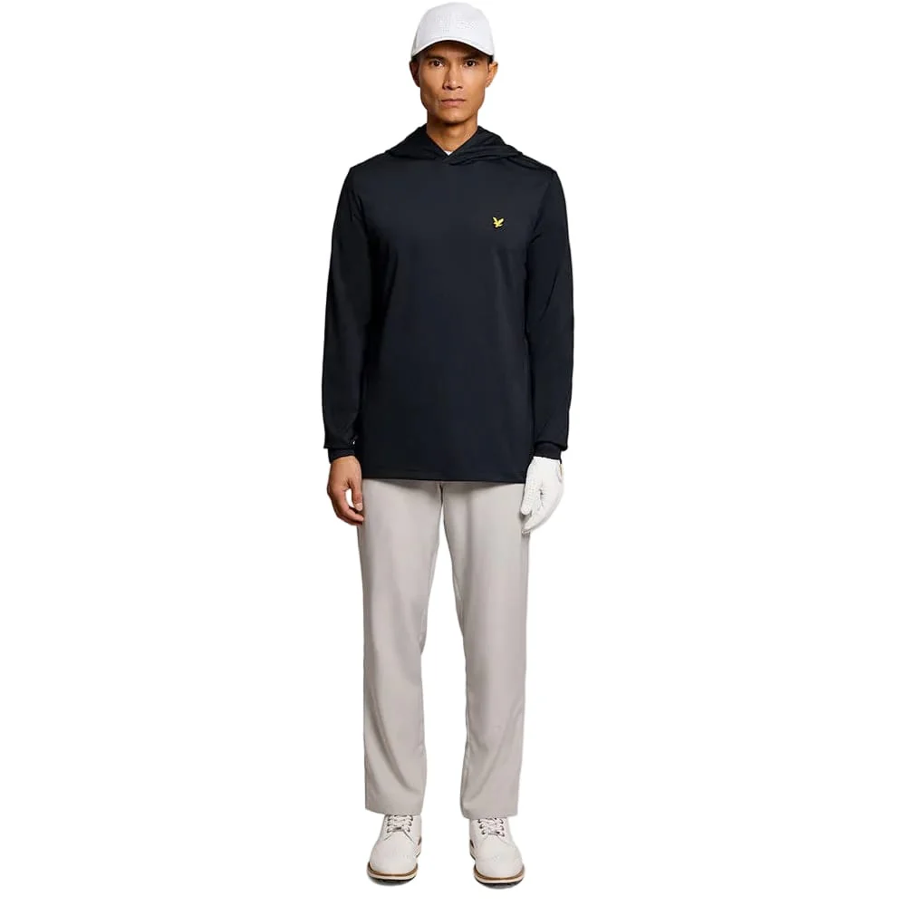 Lyle & Scott Golf Core Midlayer Hoodie - Dark Navy - Image 5