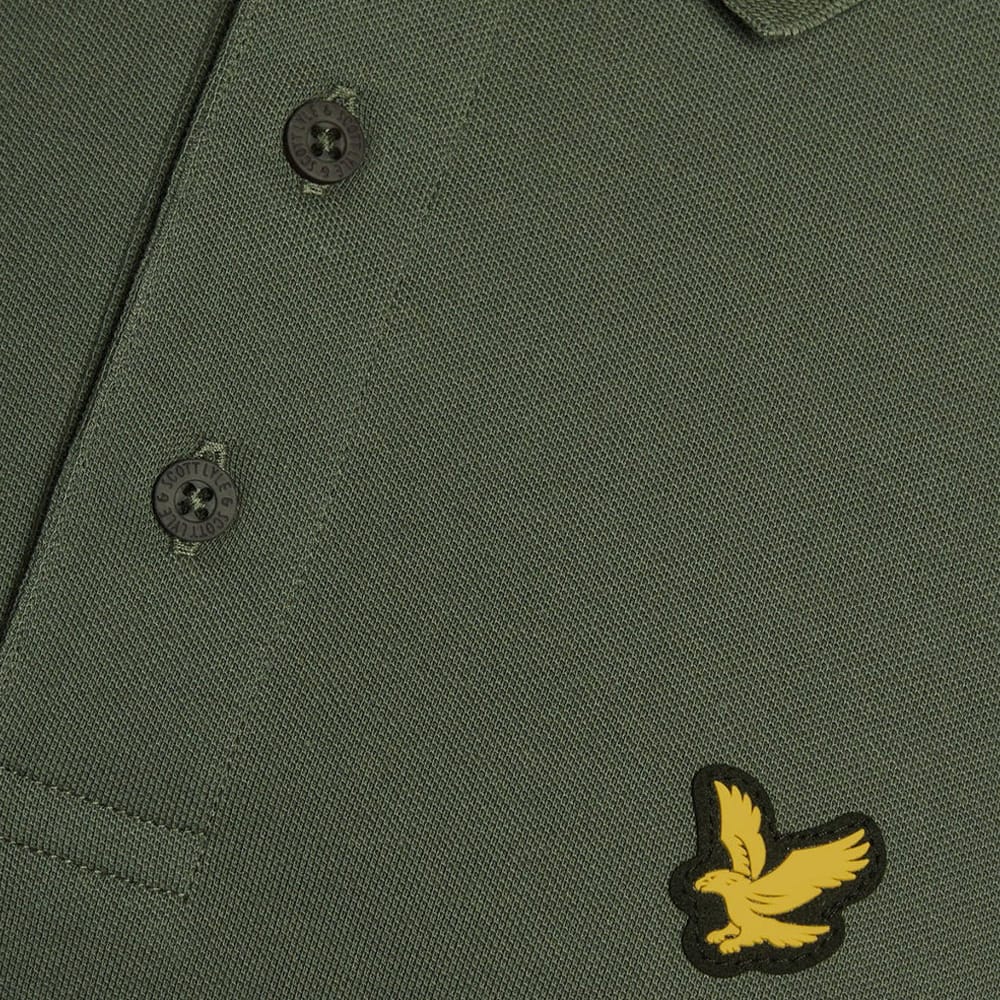 Lyle & Scott Golf Core Polo Shirt - Cactus Green - Image 3