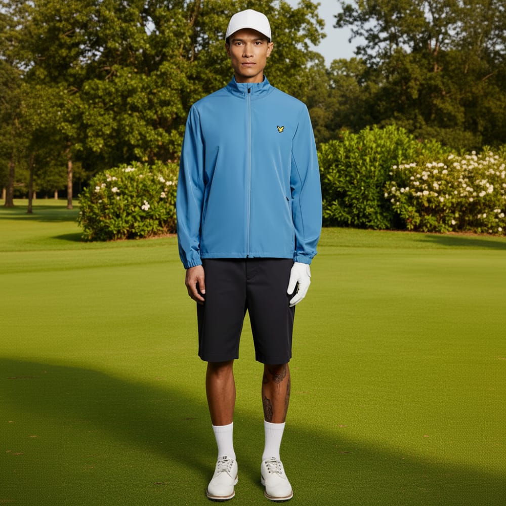 Lyle & Scott Golf Packable Jacket - Nitrogen - Image 4