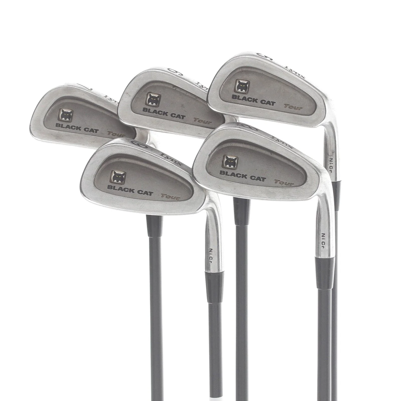 Lynx Black Cat Tour Graphite Mens Right Hand Irons 5-9 Regular - Fujikura MT-603