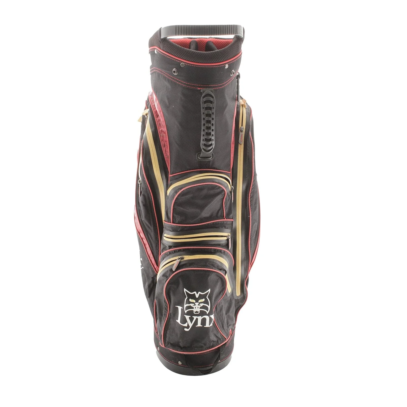 Lynx Cart Bag - Black/Red/Yellow - Image 4
