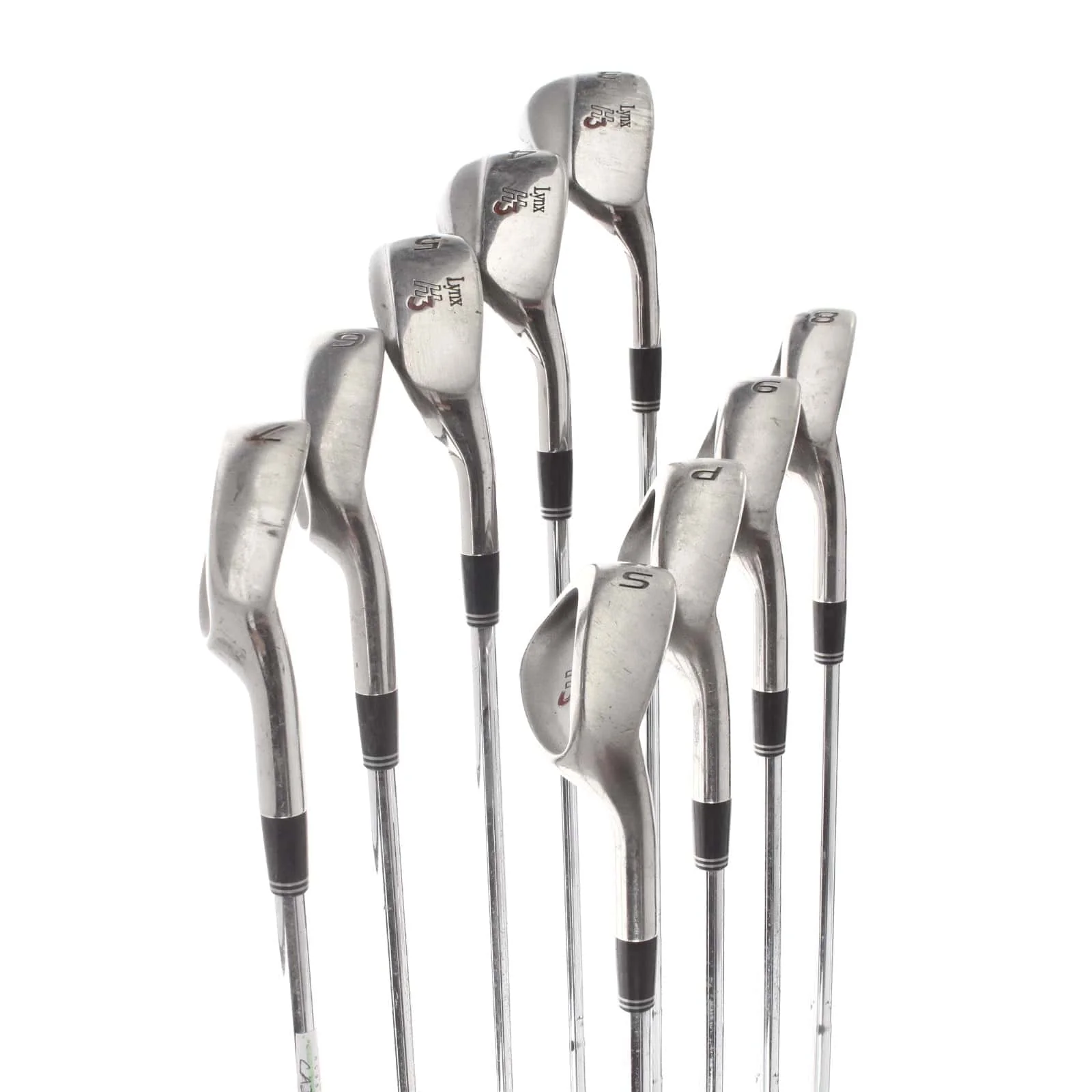 Lynx H3 Steel Mens Right Hand Irons 3-SW Stiff - True Temper - Image 3