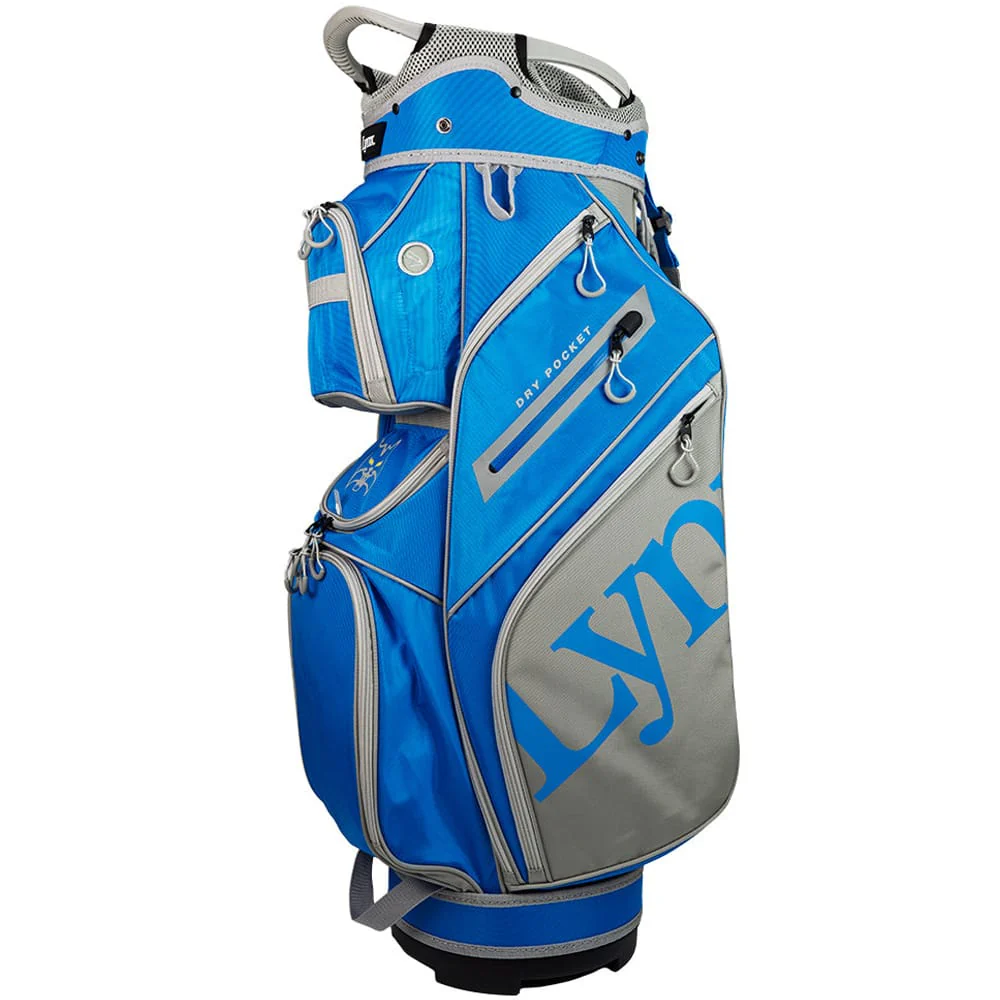 Lynx Liberty Cart Bag - Blue/Light Grey - Image 3
