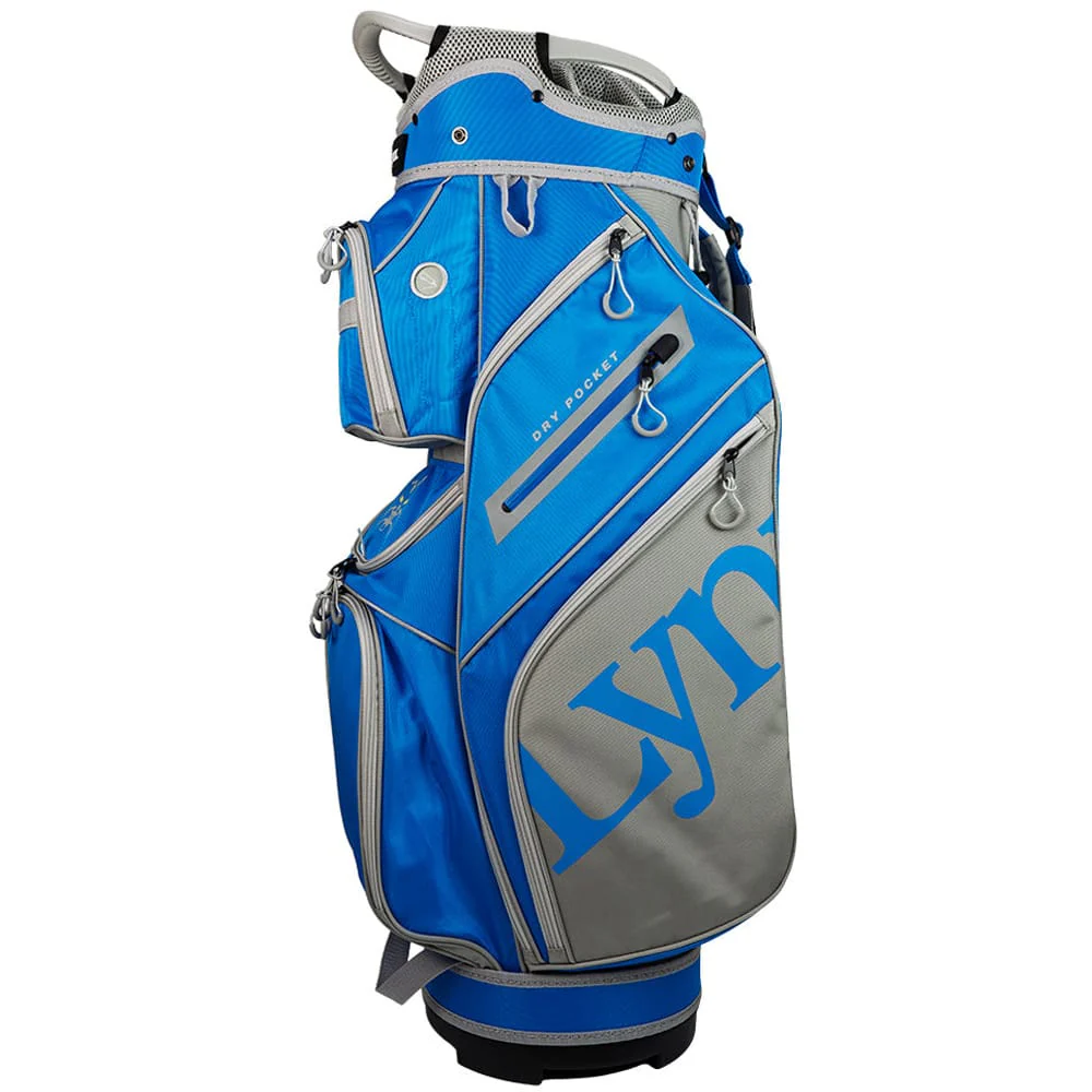 Lynx Liberty Cart Bag - Blue/Light Grey - Image 7