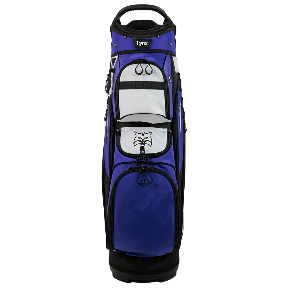 Lynx Liberty Cart Bag - Purple/White - Image 3