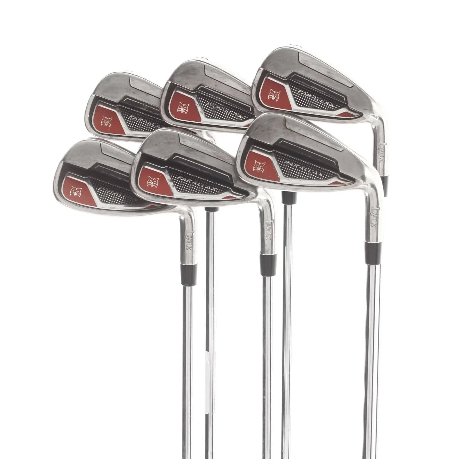 Lynx Parallax Steel Mens Right Hand Irons 5-PW Regular - KBS Tour 90