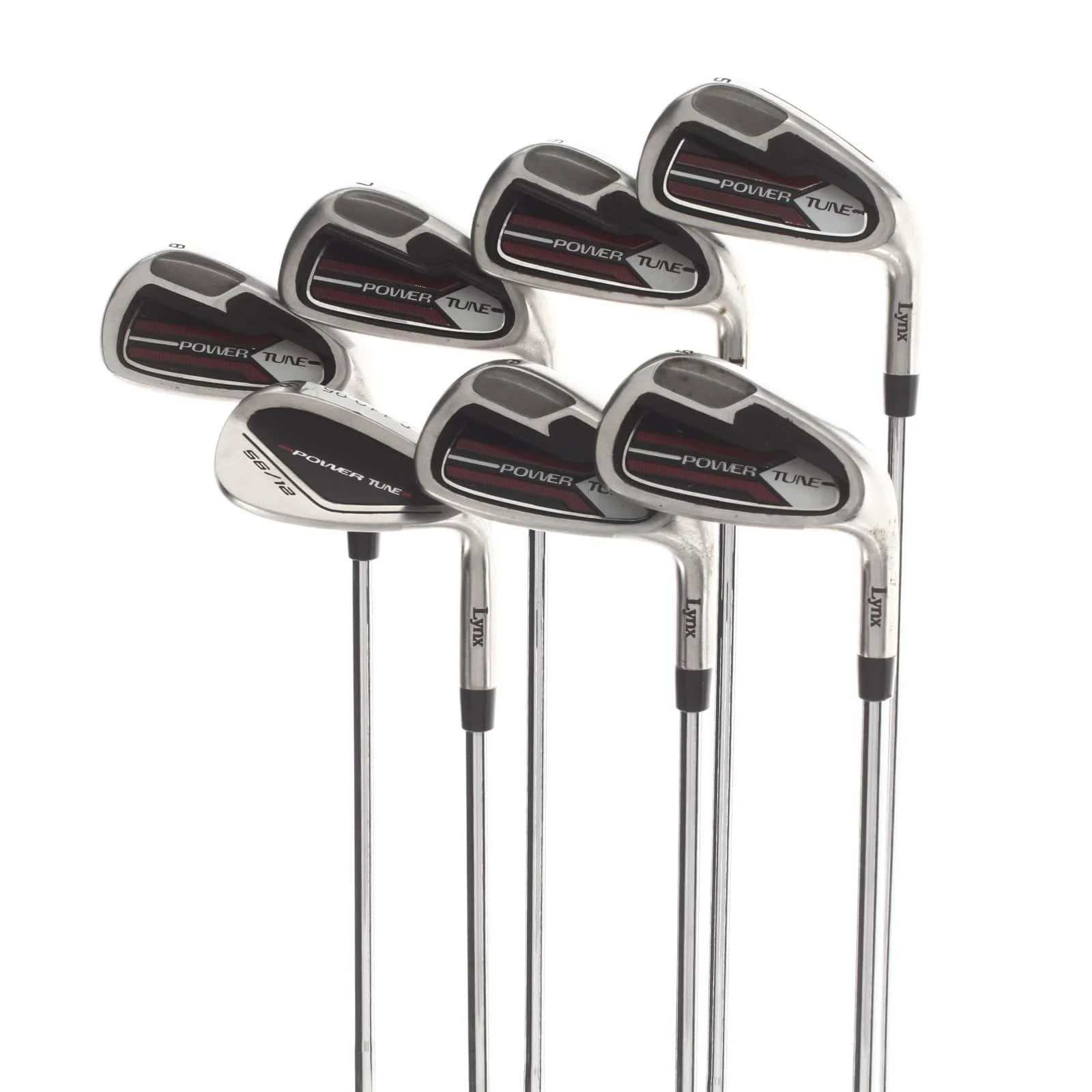 Lynx Power Tune Steel Mens Right Hand Irons 5-SW Uni-Flex - Lynx