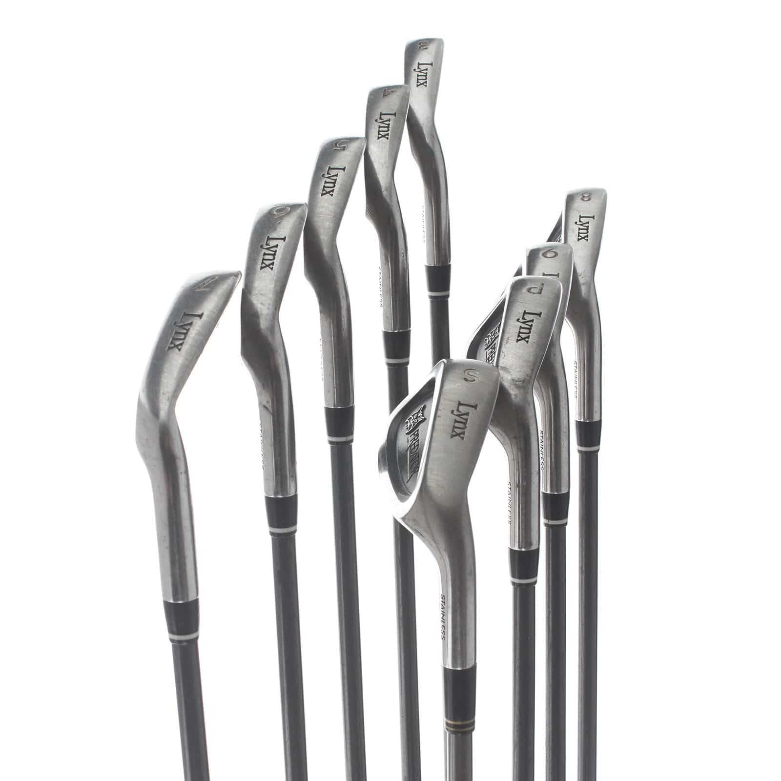 Lynx Predator Steel Mens Right Hand Irons 3-SW Regular - Aldila - Image 3