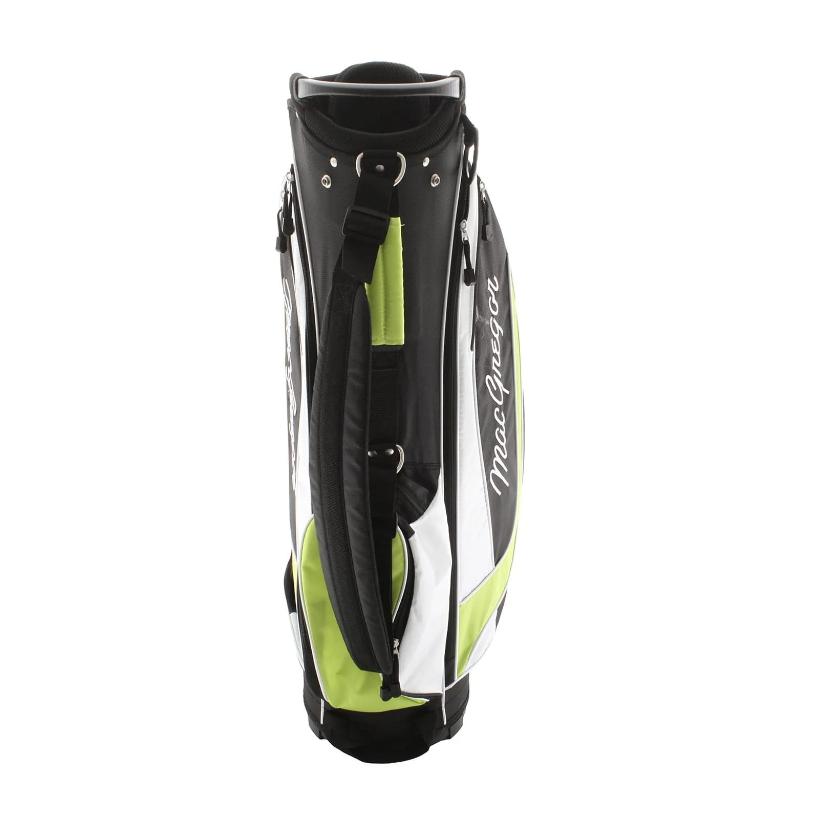MacGregor Cart Bag - Black/White/Green - Image 4