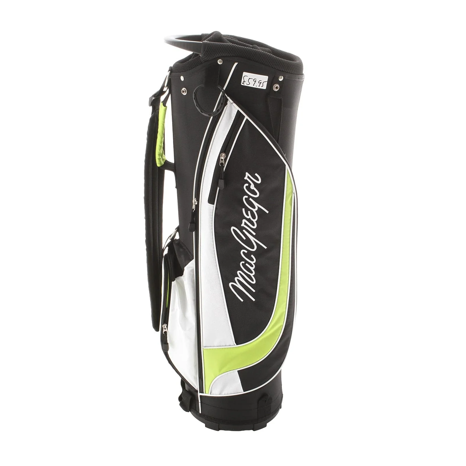 MacGregor Cart Bag - White/Green/Black