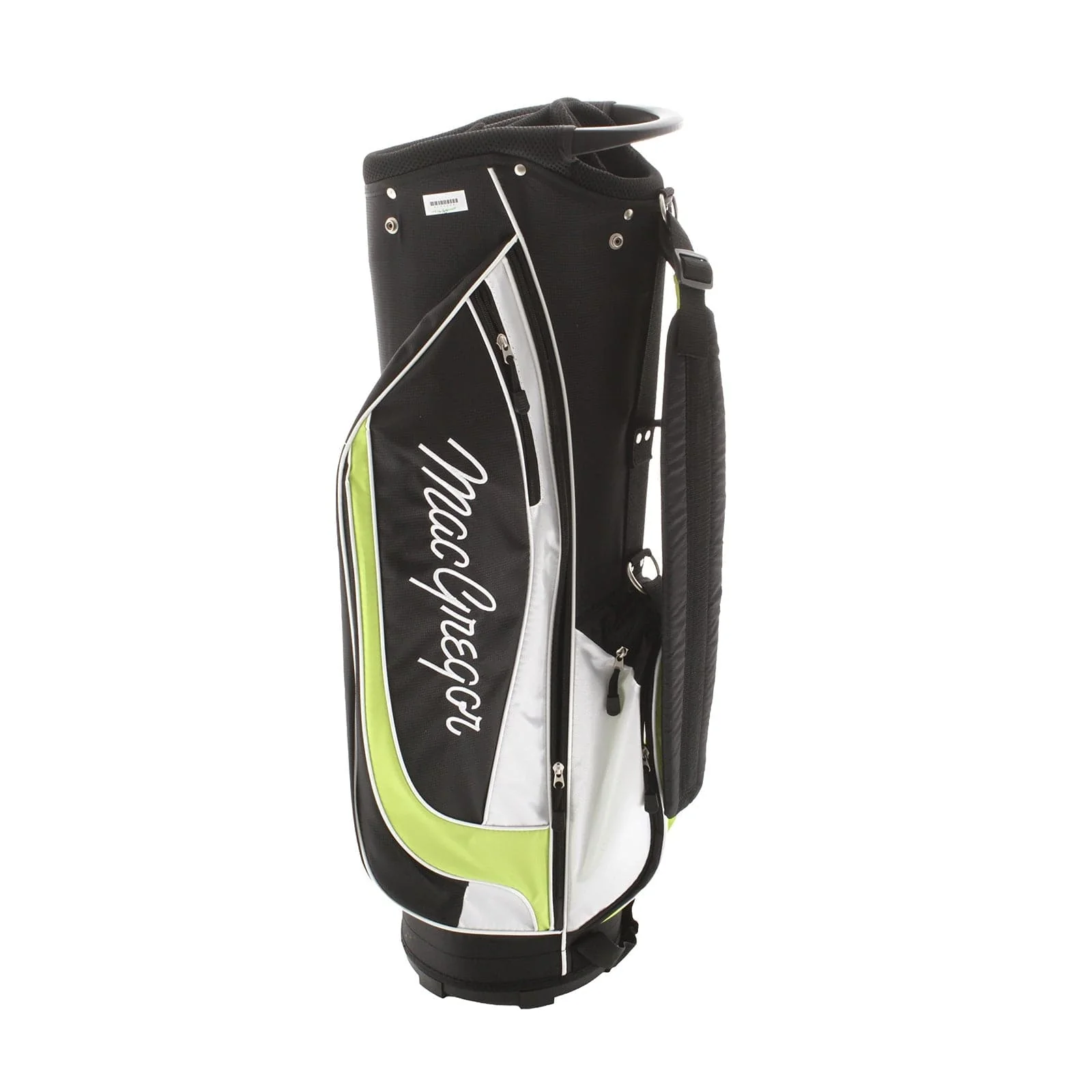 MacGregor Cart Bag - White/Green/Black - Image 3