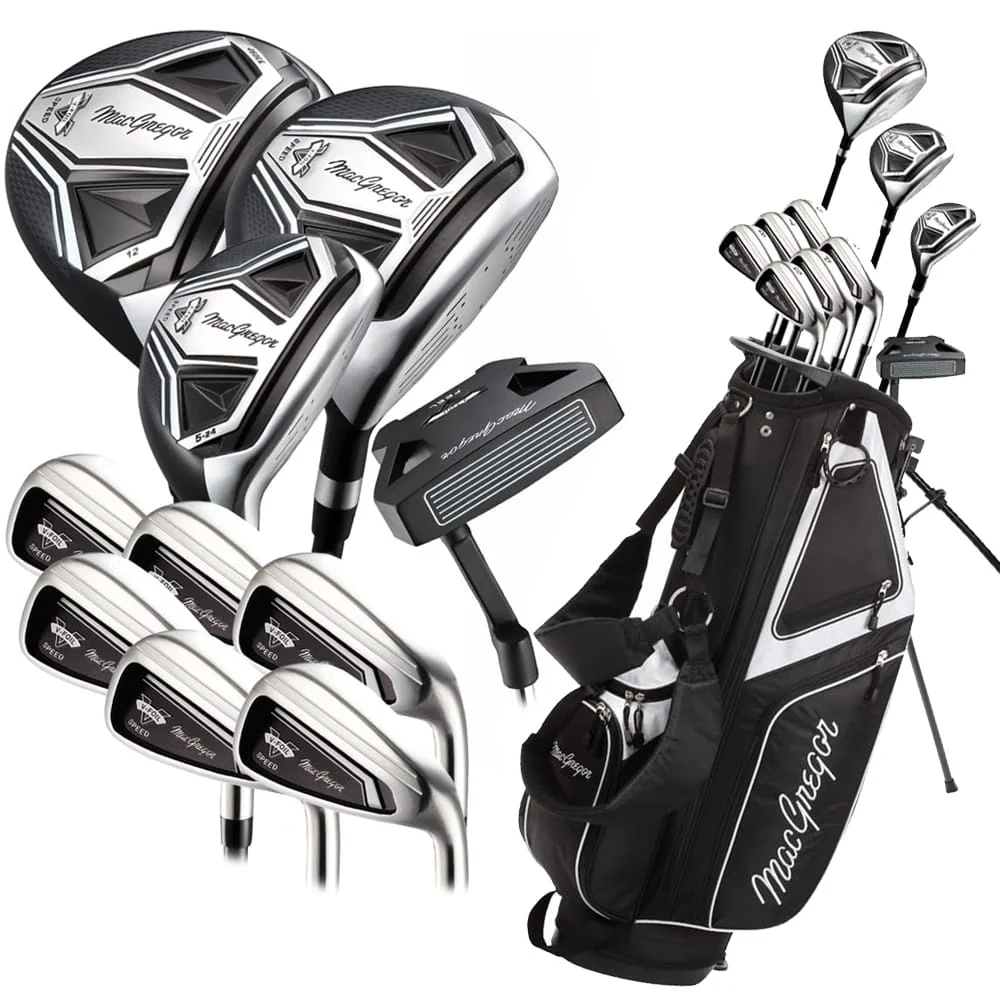 MacGregor V-Foil Speed 11-Piece Stand Bag Package Set - Ladies