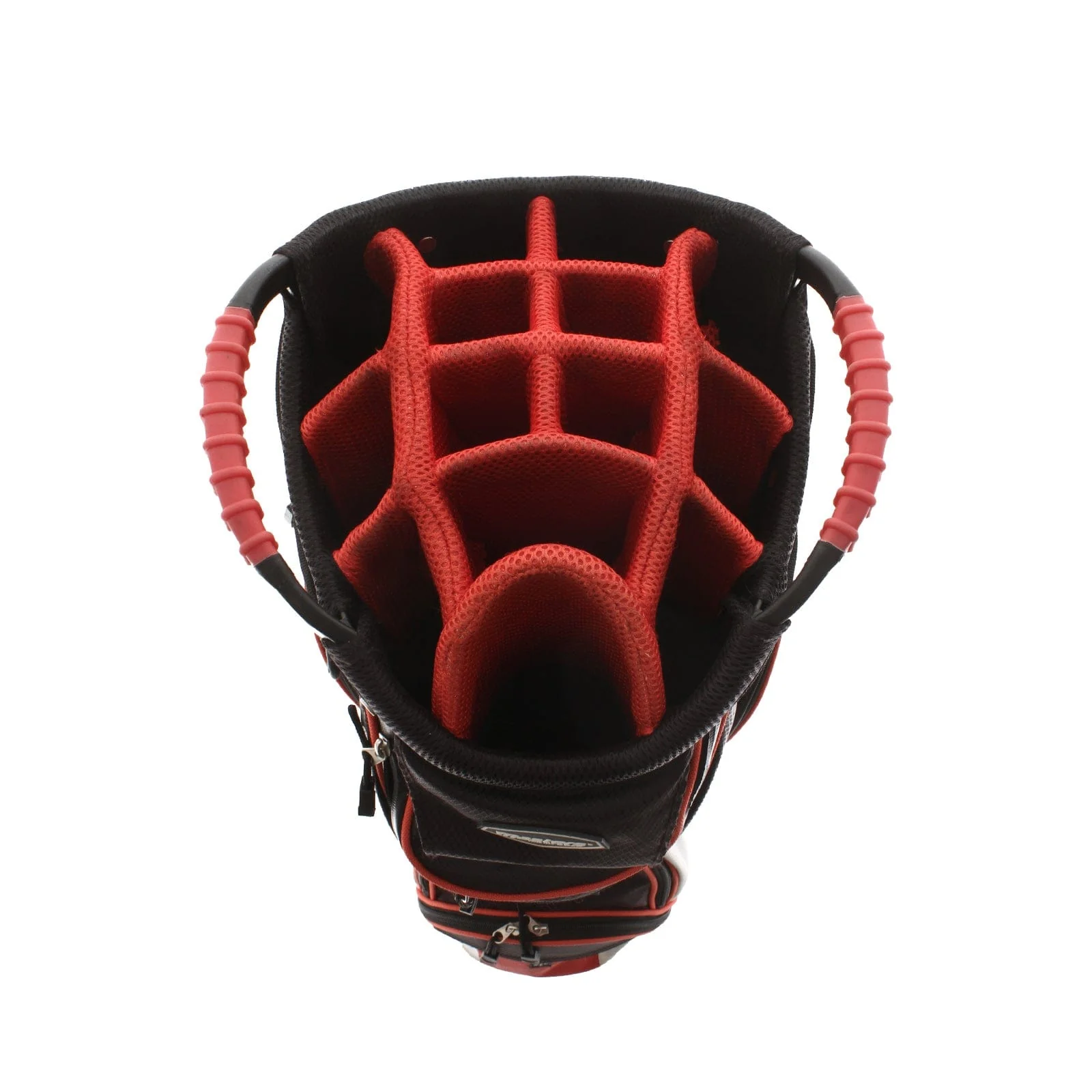 Masters T900 Cart Bag - Black/Red/White - Image 2