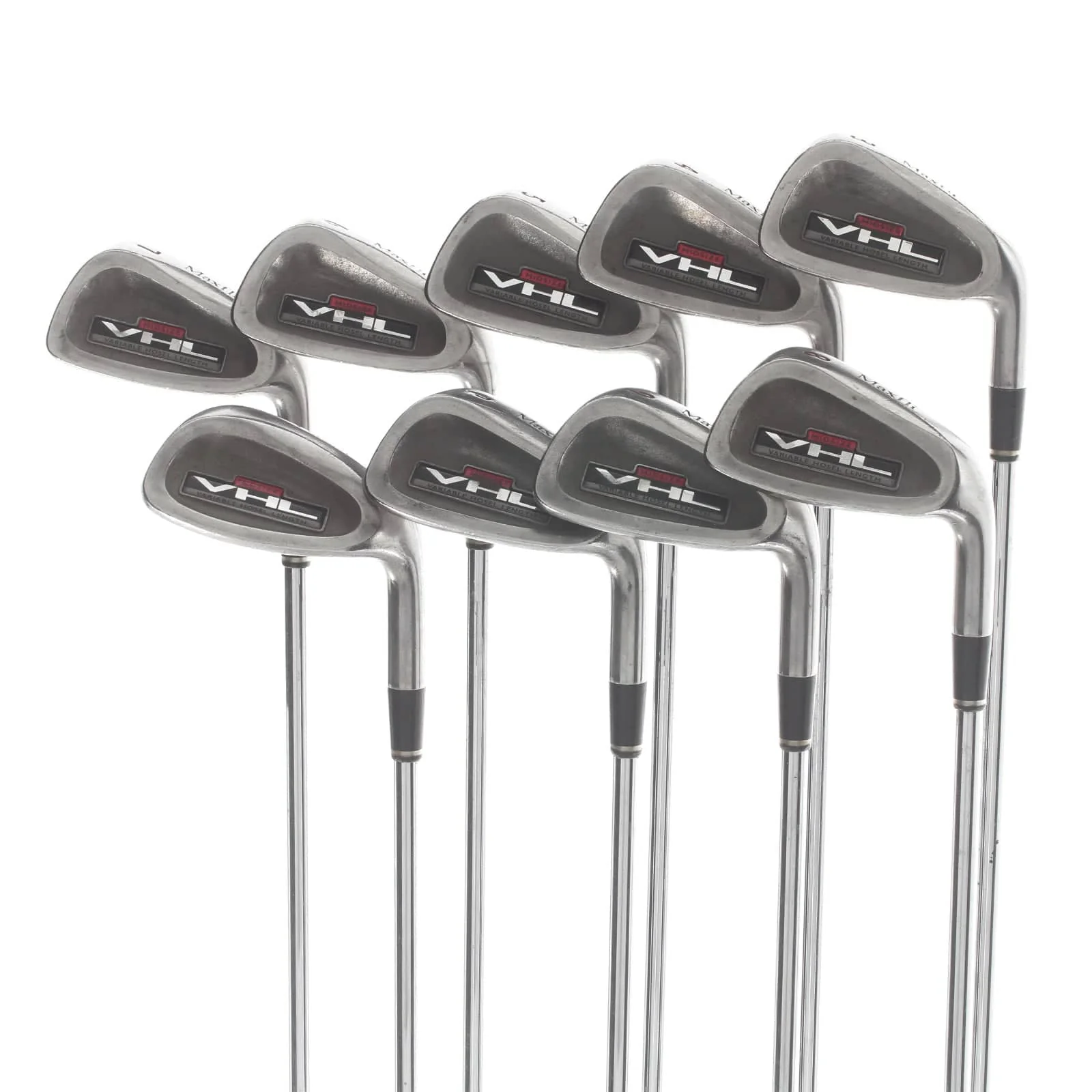 Maxfli VHL Steel Mens Right Hand Irons 3-SW Regular - True Temper