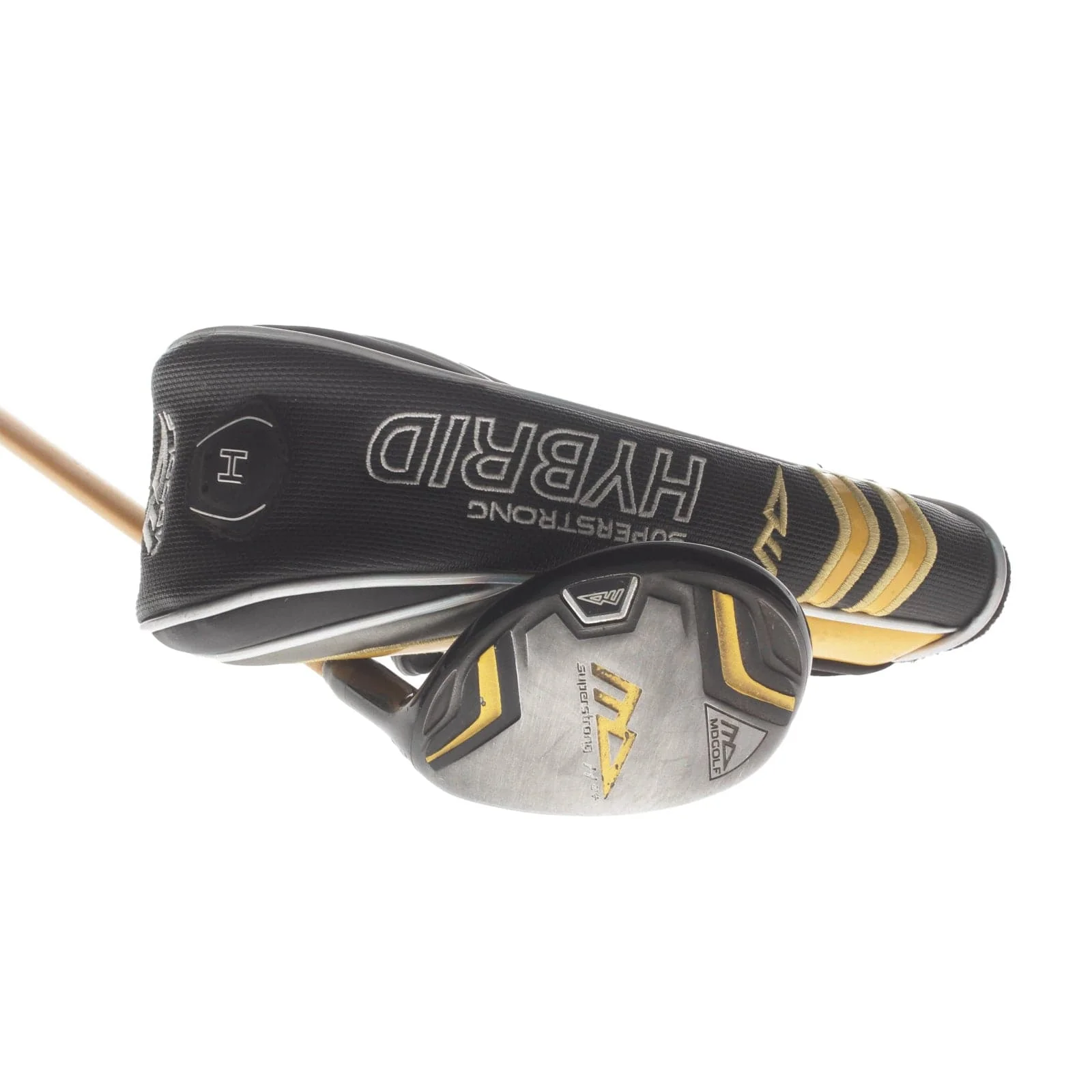 MD Golf Superstrong Graphite Mens Right Hand 5 Hybrid 24* Regular - Proforce 65