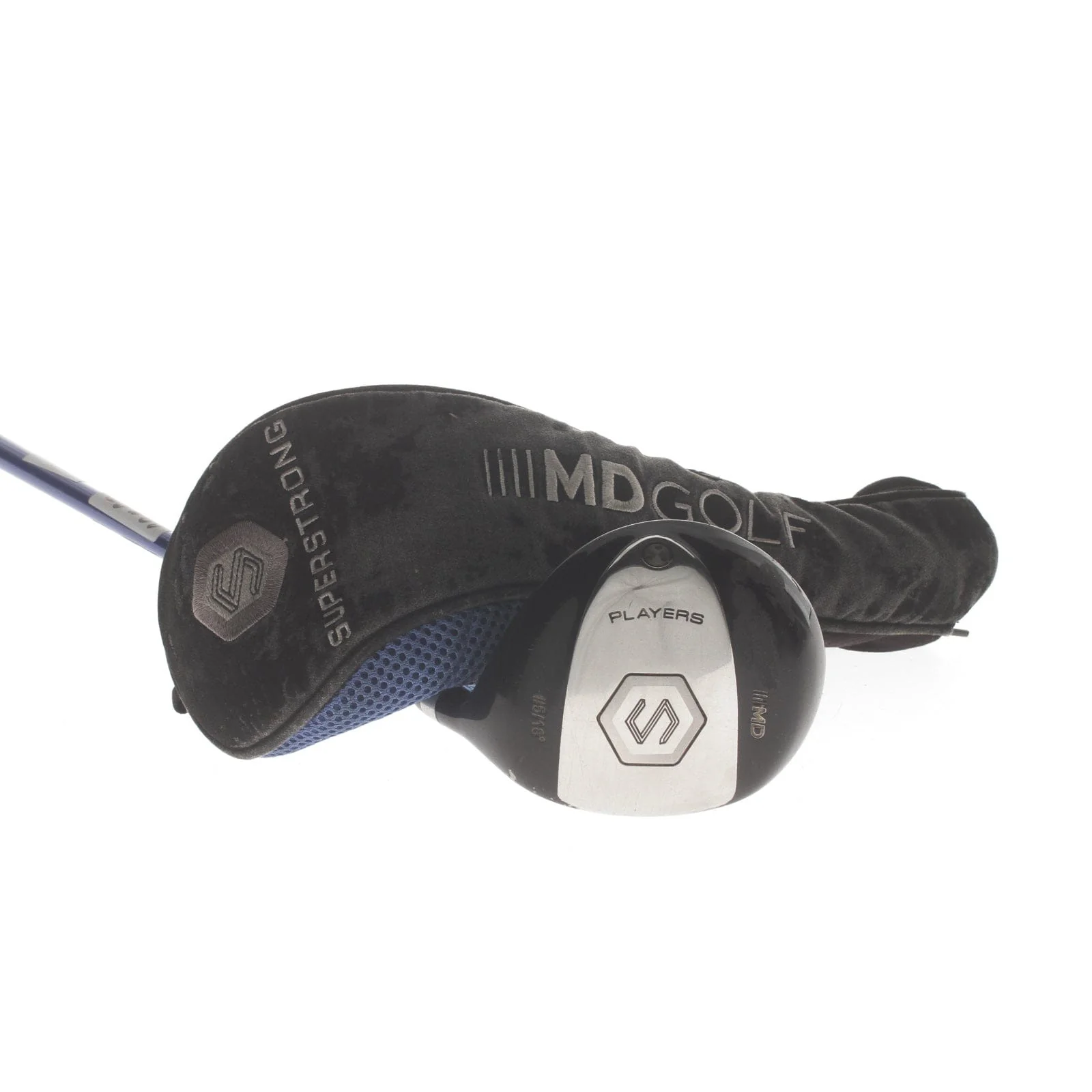 MD Golf Superstrong Players Graphite Mens Right Hand Fairway 5 Wood 18* Stiff - Grafalloy ProLaunch Blue 65S