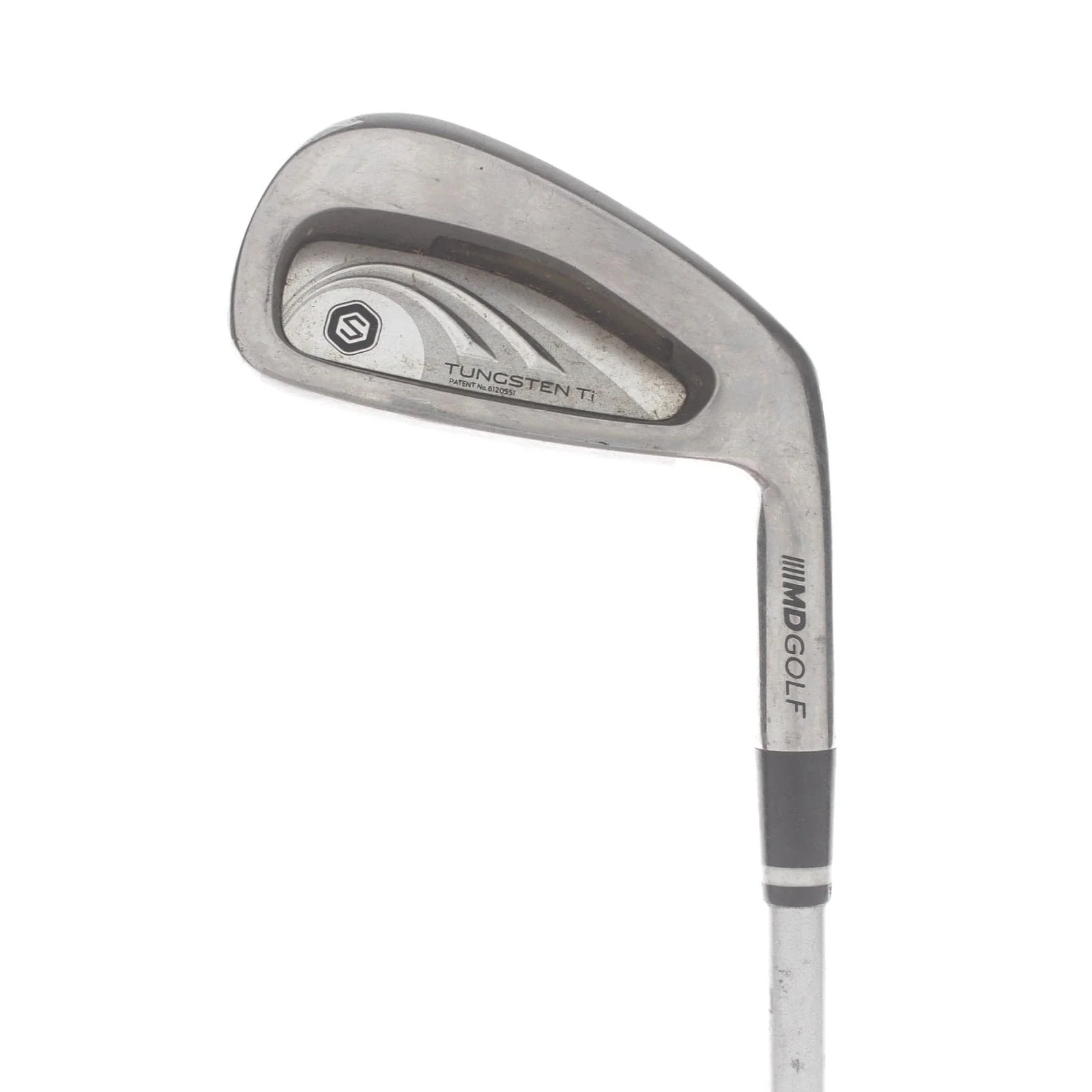 MD Golf Tungsten Ti Graphite Mens Right Hand 3 Iron Regular - Series 65 Silver