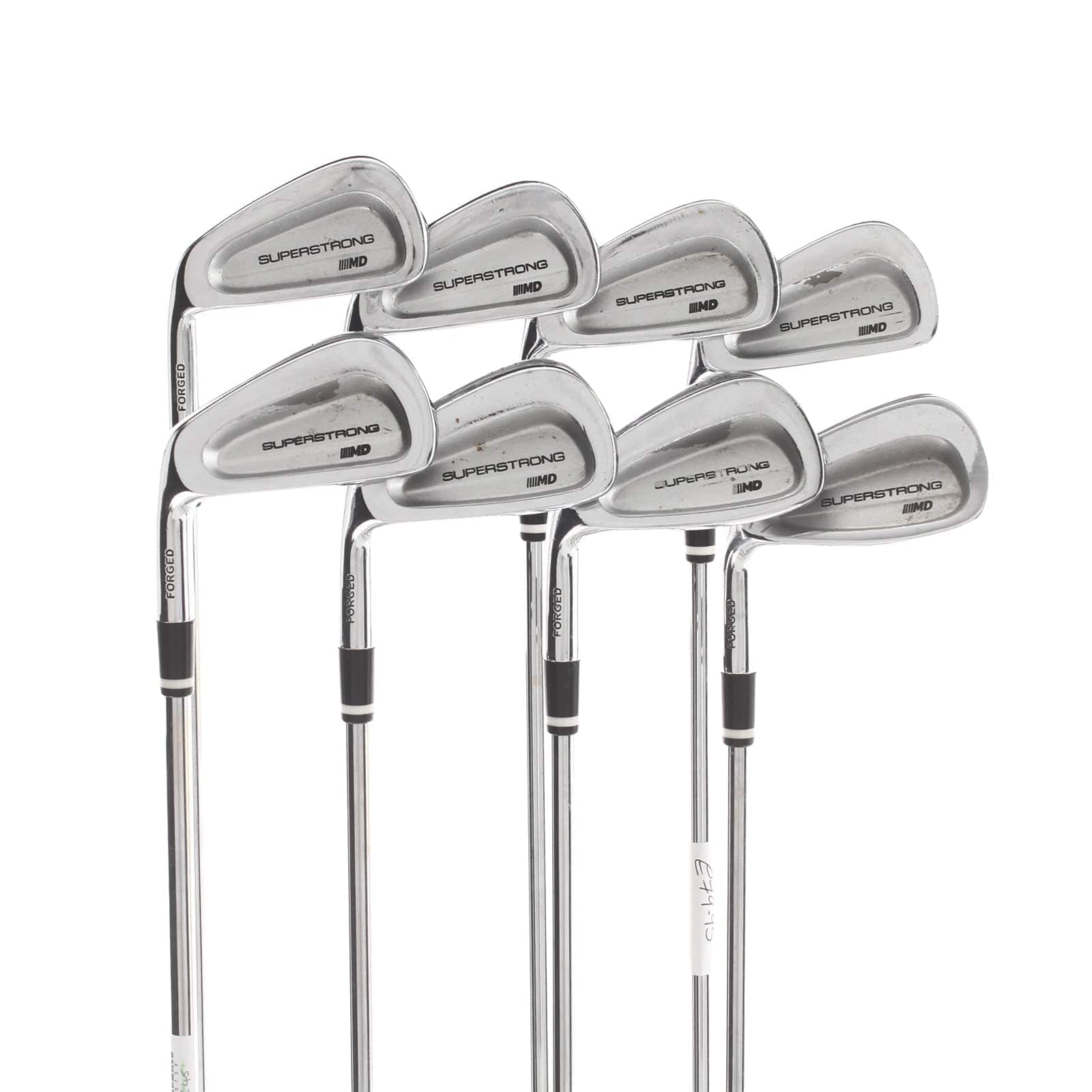 MD Superstrong Steel Mens Left Hand Irons 3-PW Regular - Apollo