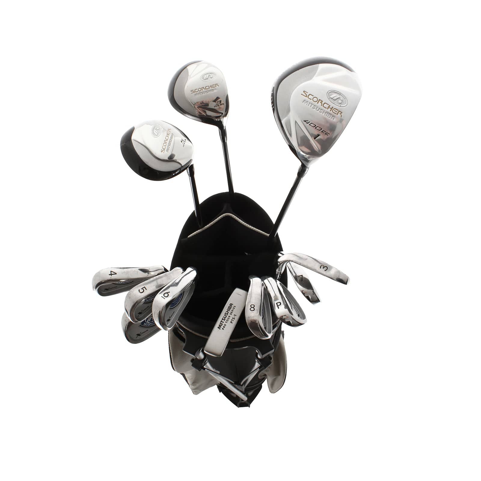 Mitsushiba Scorcher Steel/Graphite Mens Right Hand Package Set Regular - Mitshushiba - Image 3