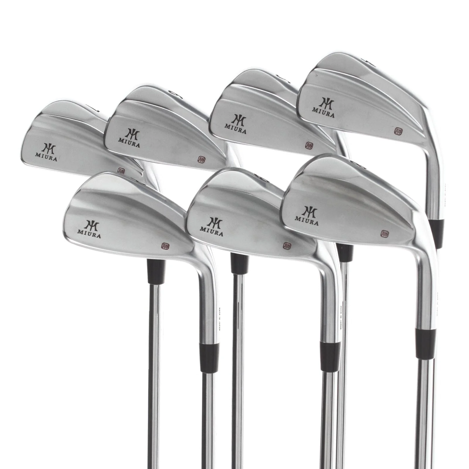 Miura KM-700 Steel Mens Right Hand Irons 4-PW Stiff - Dynamic Gold S200