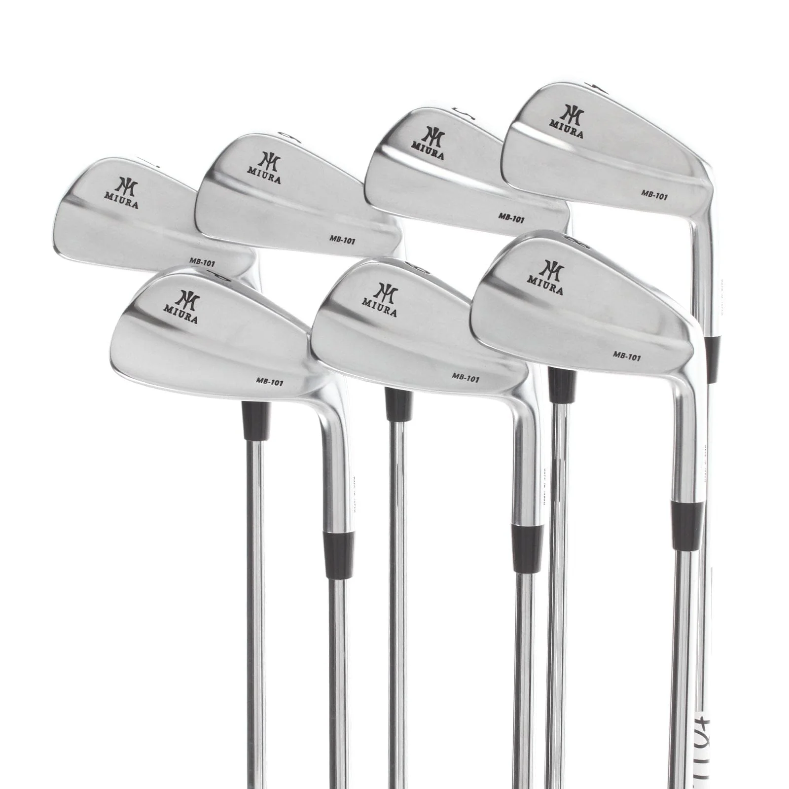 Miura MB-101 Steel Mens Right Hand Irons 4-PW Stiff - Project X Rifle 6.0