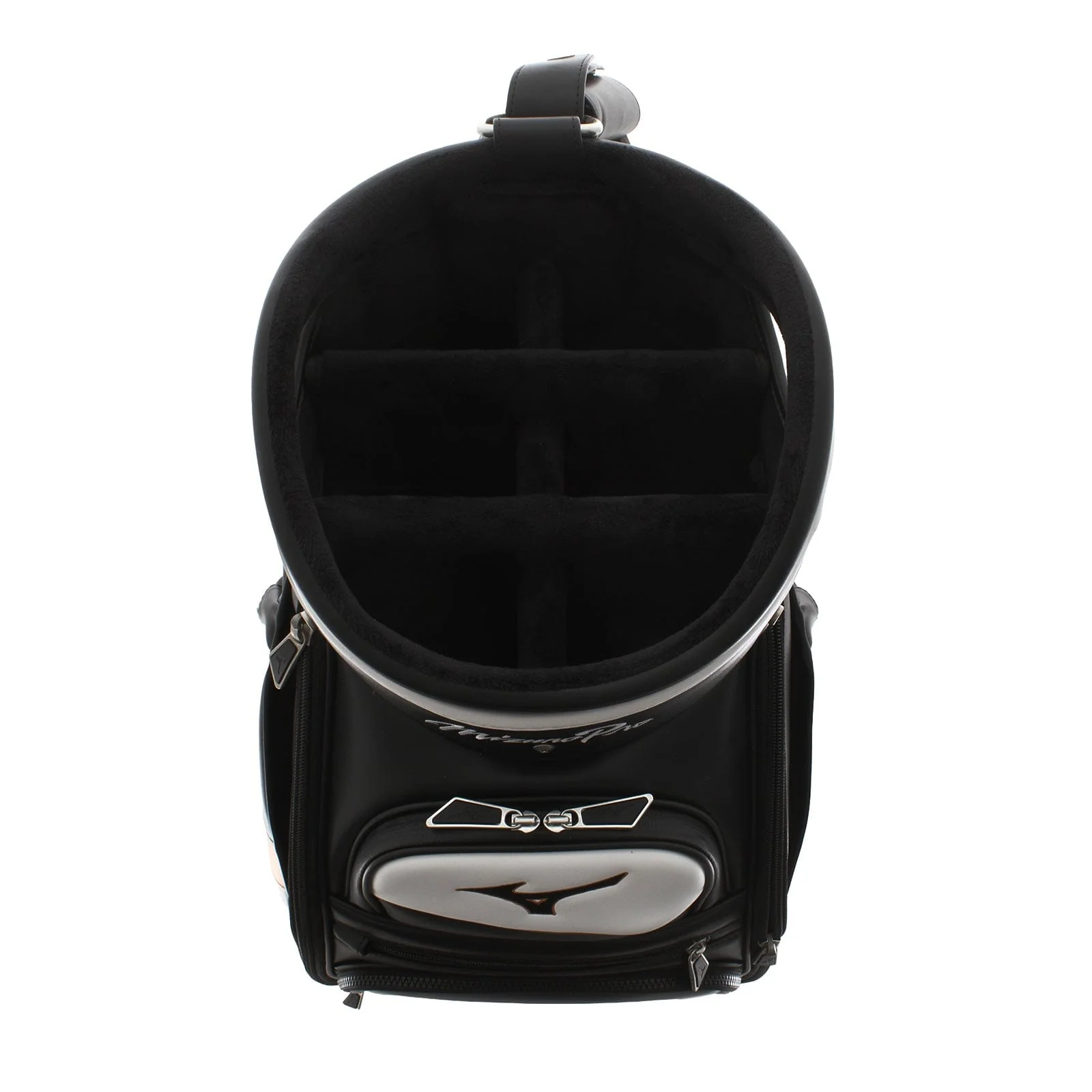 Mizuno 2025 Pro Tour Staff Bag Tour Bag - Black/Copper - Image 2
