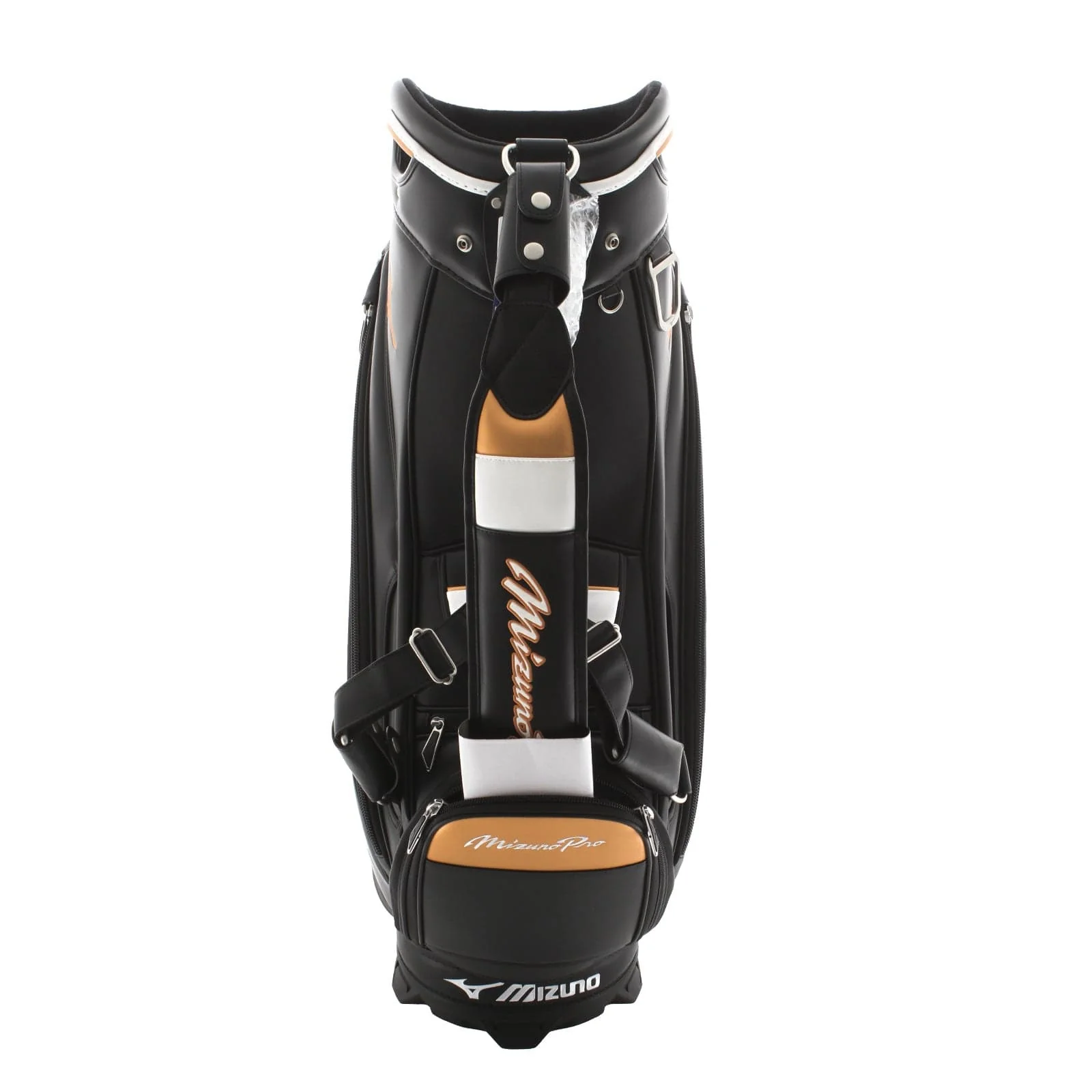 Mizuno 2025 Pro Tour Staff Bag Tour Bag - Black/Copper - Image 4
