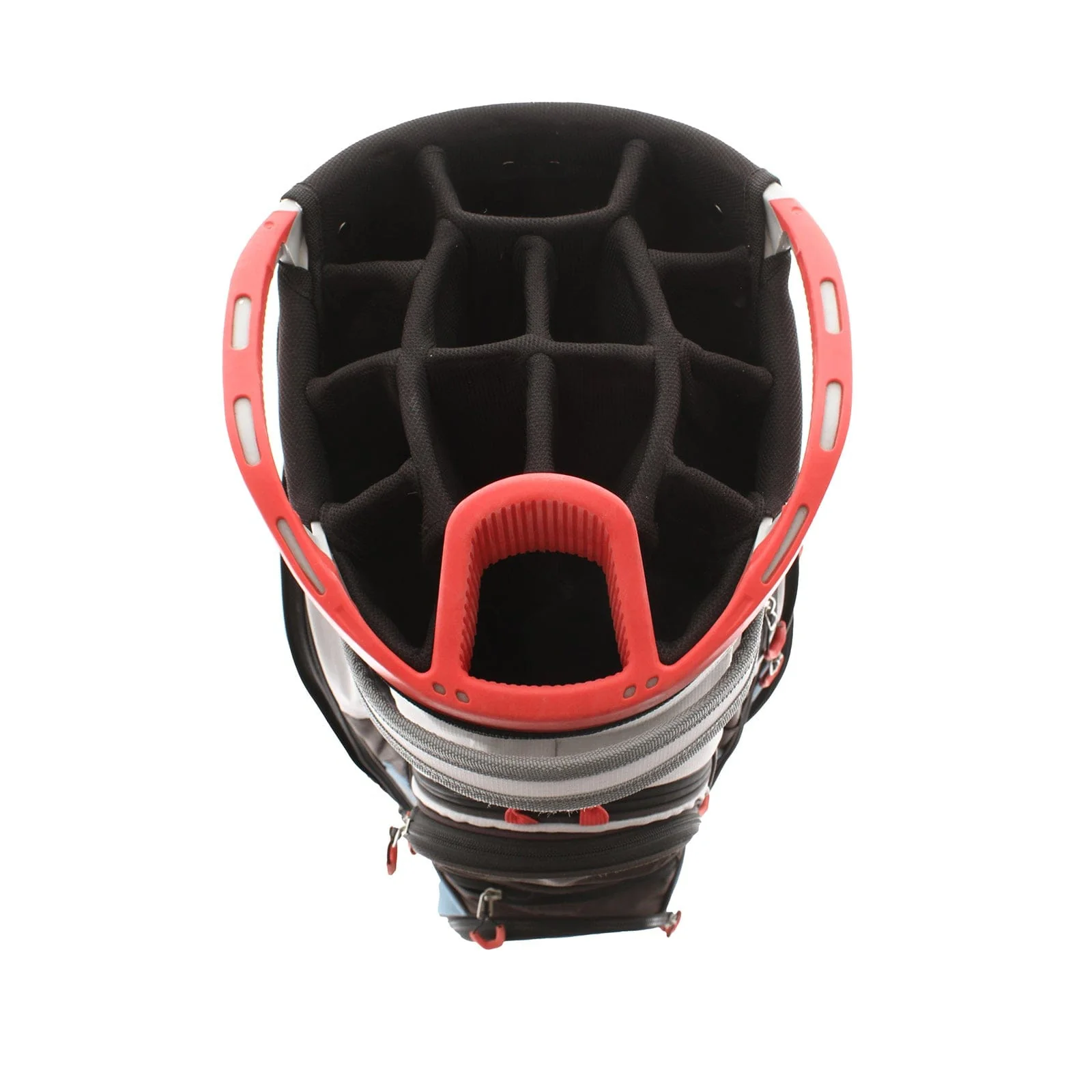 Mizuno BR-D4C Cart Bag - Black/Grey/Blue - Image 2