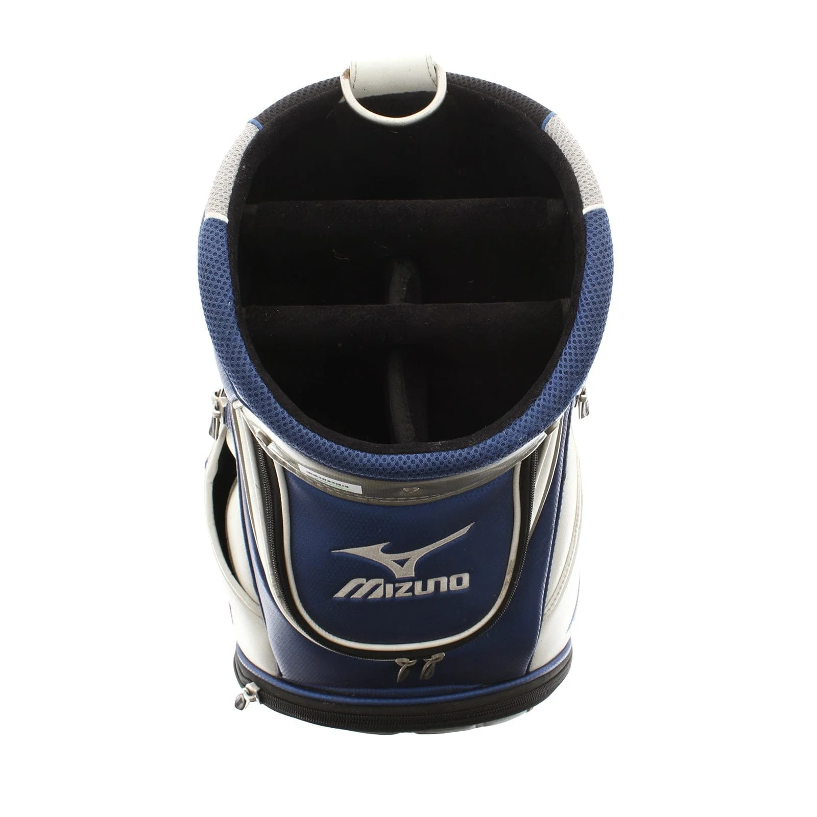 Mizuno Cart Bag - White/Blue - Image 2