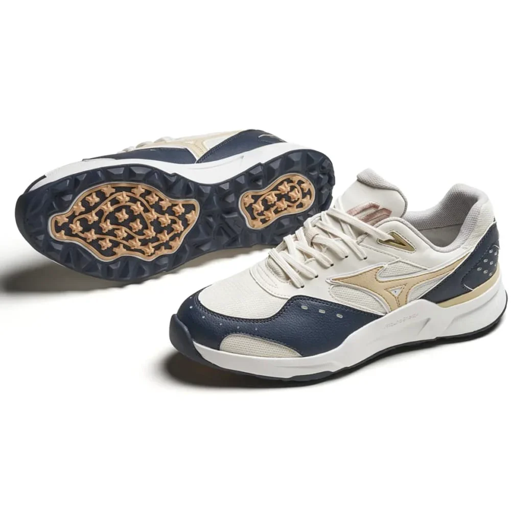 Mizuno Contender GS Spikeless Shoes - India Ink/Pale Khaki/Snow White - Image 2