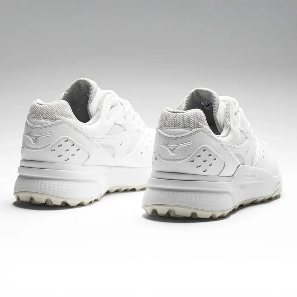 Mizuno Contender GS Spikeless Shoes - White/White/White - Image 3