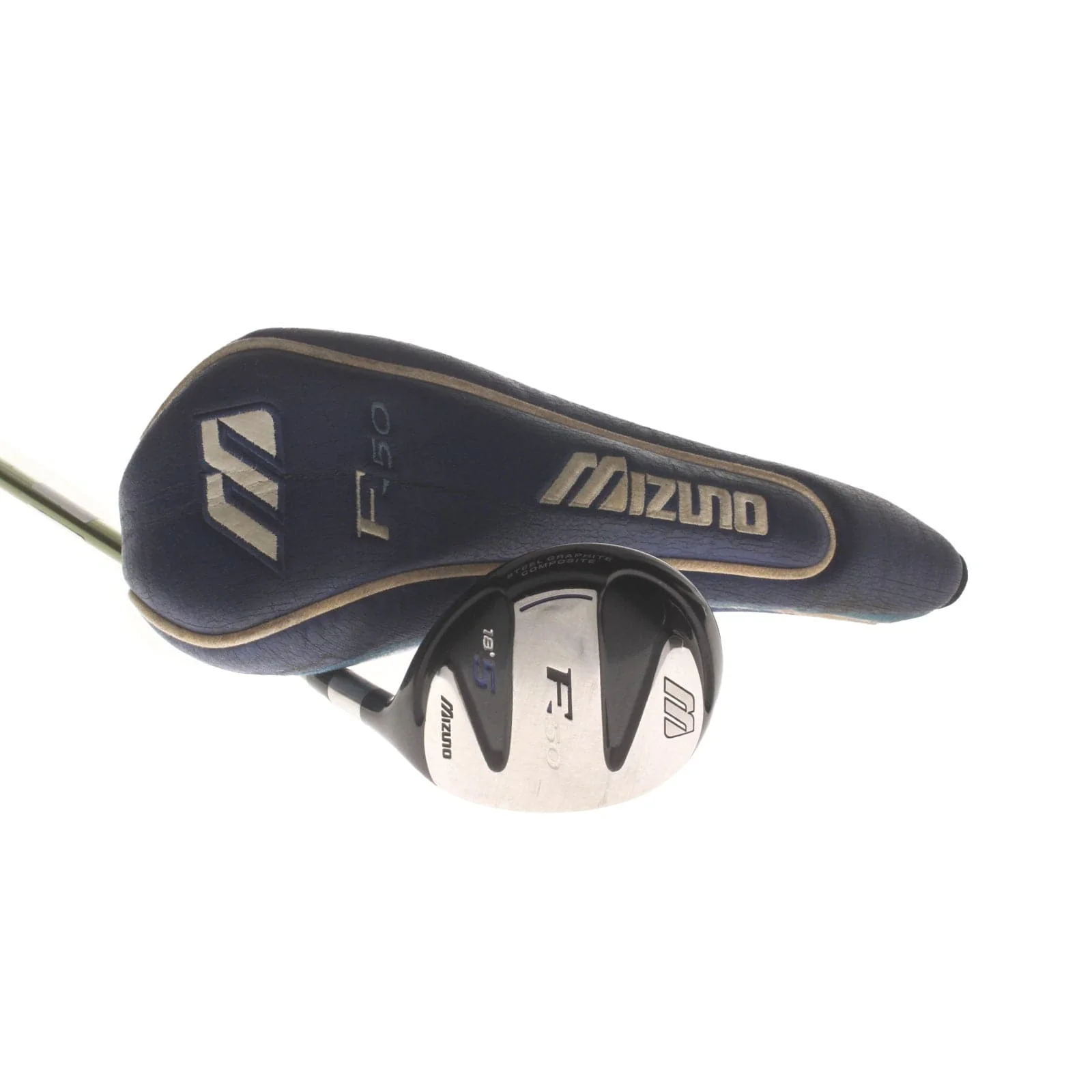 Mizuno F-50 Graphite Mens Right Hand Fairway 5 Wood 18* Regular - Aldila NV 65