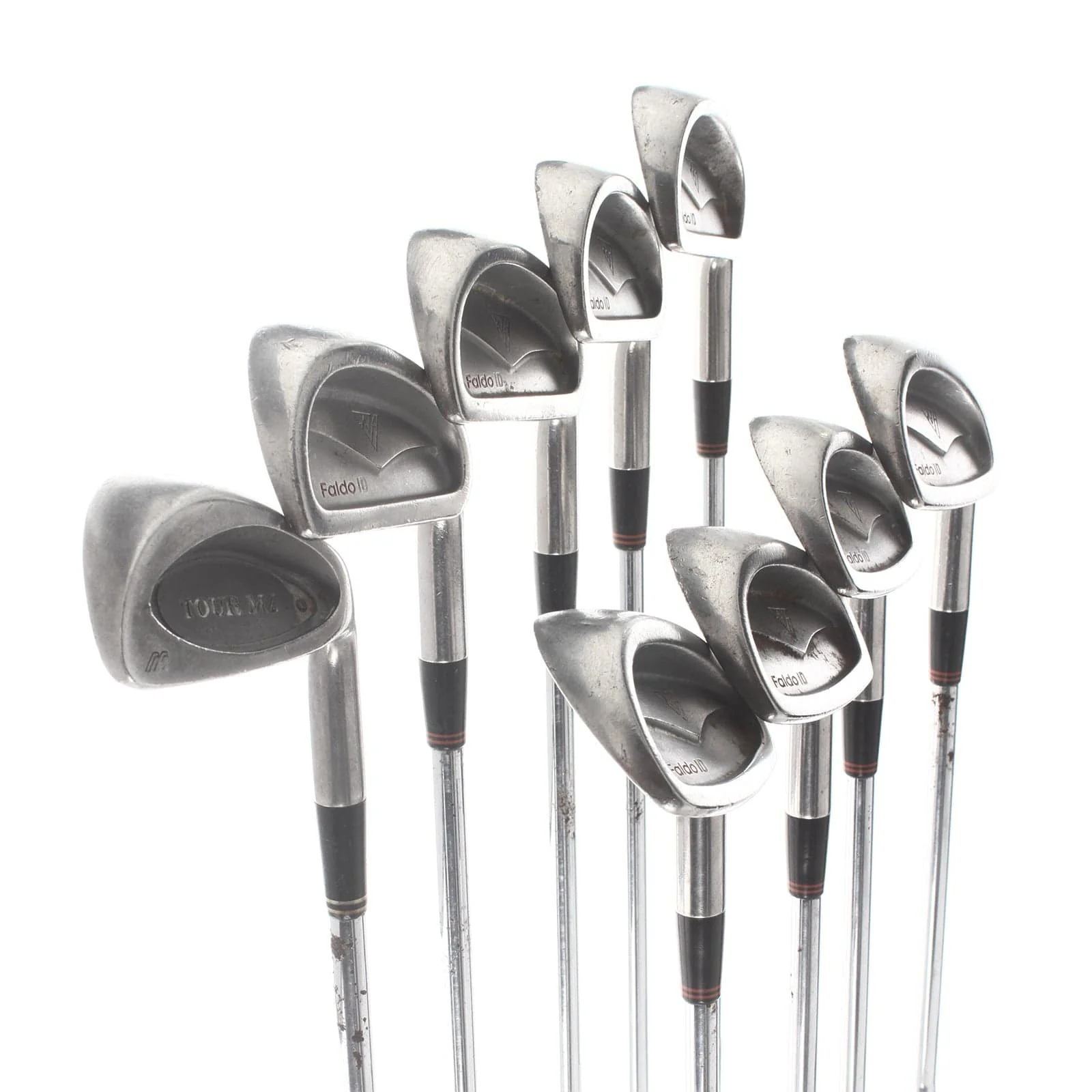 Mizuno Faldo ID Steel Mens Right Hand Irons 3-SW Stiff - Dynaflex - Image 2