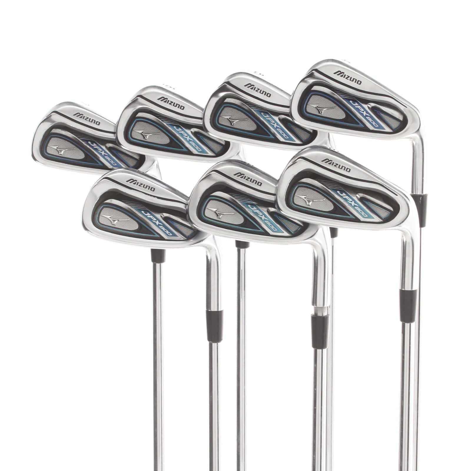 Mizuno JPX 800 Steel Mens Right Hand Irons 4-PW Stiff - Dynamic Gold XP