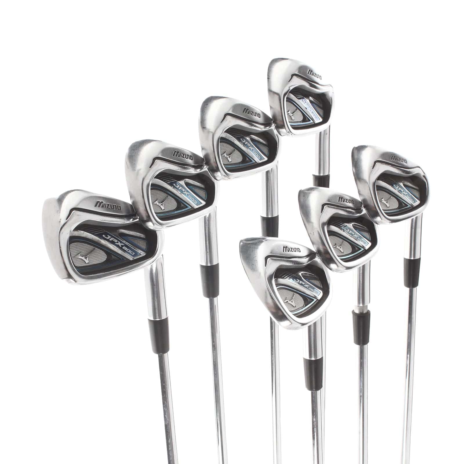 Mizuno JPX 800 Steel Mens Right Hand Irons 4-PW Stiff - Dynamic Gold XP - Image 2