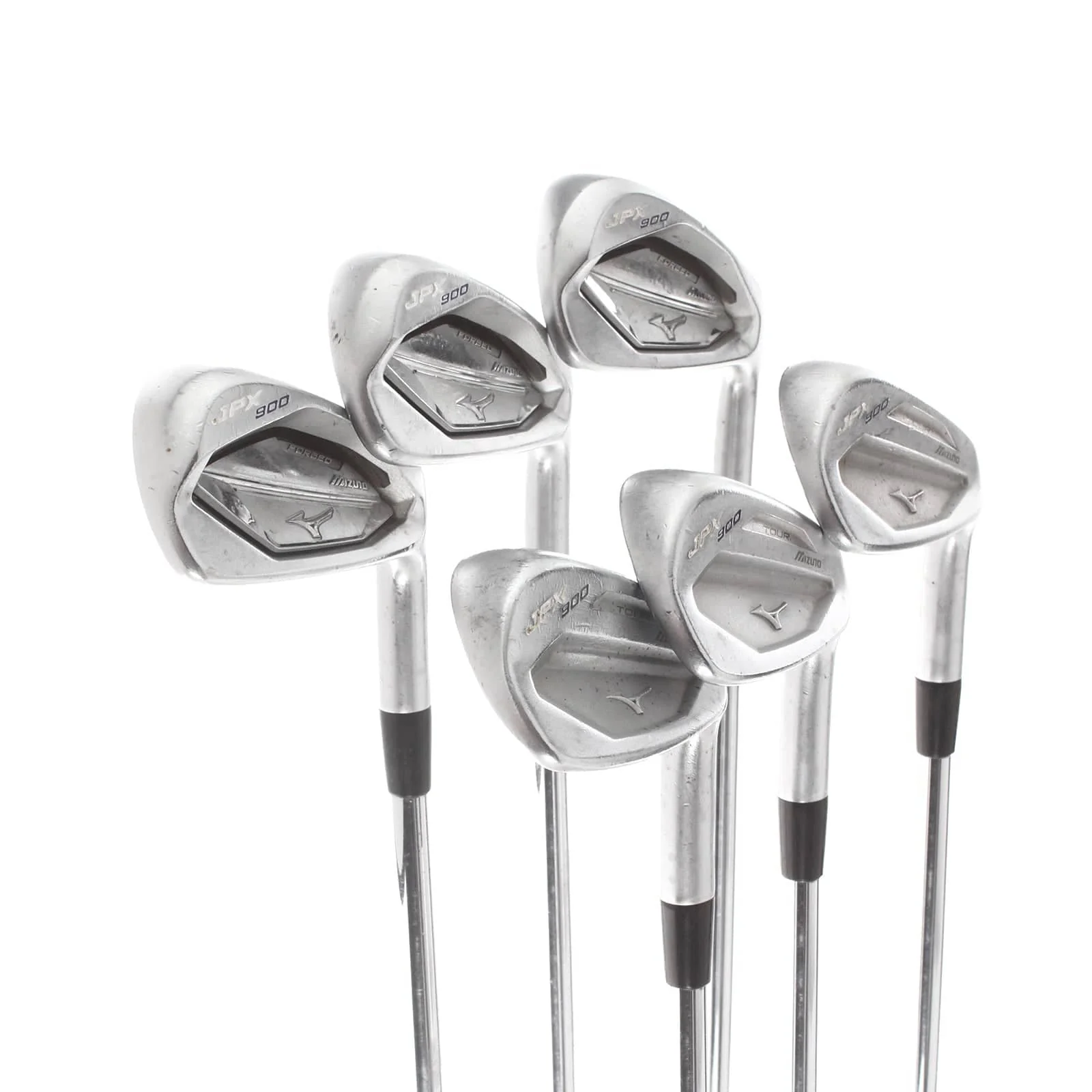 Mizuno JPX 900 Forged Steel Mens Right Hand Irons 5-PW Stiff - KBS Tour - Image 2